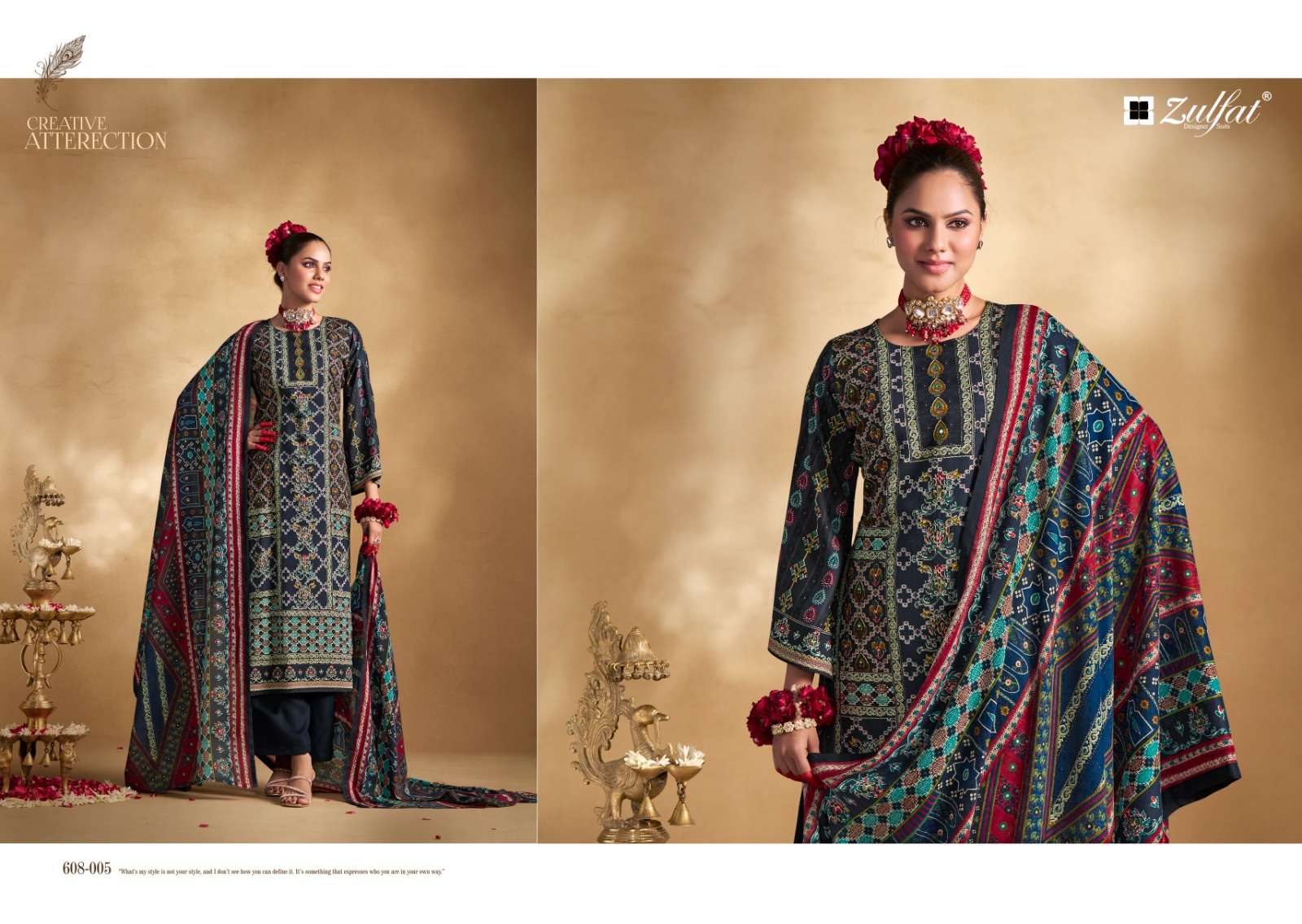 ZULFAT DESIGNER SUITS LIPIKA VOL 2 