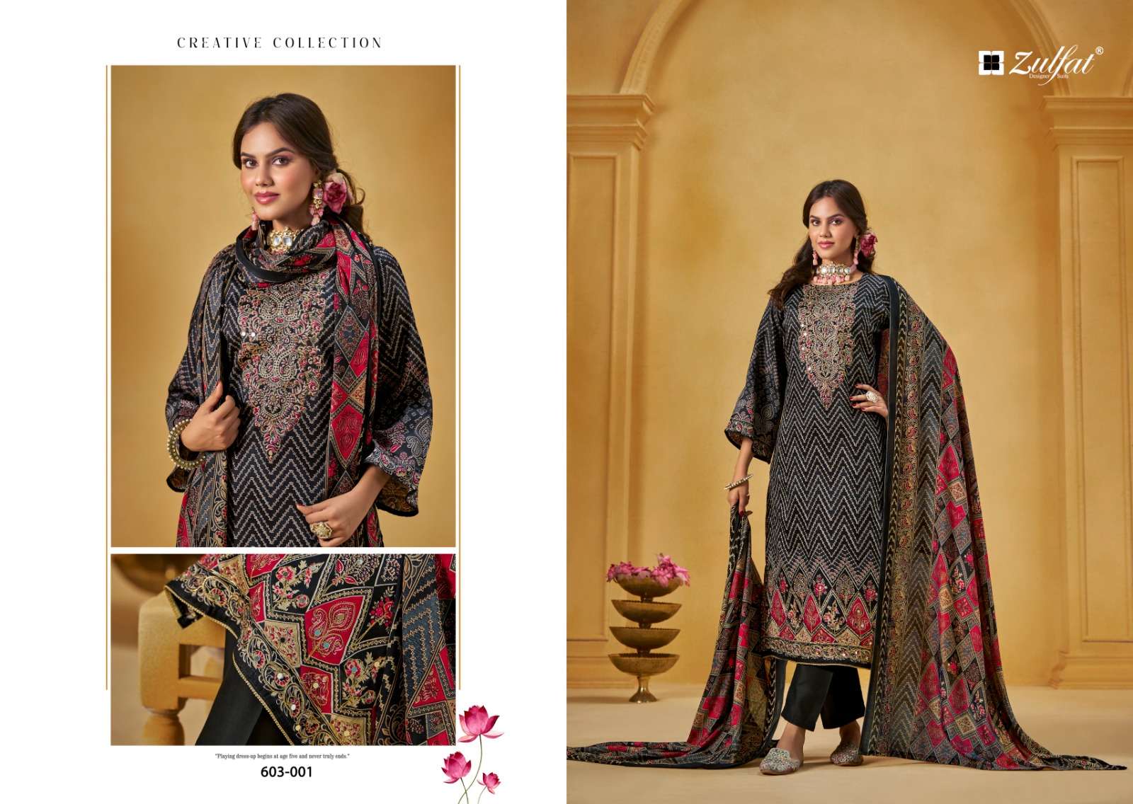ZULFAT DESIGNER SUITS SAJNI VOL 3 