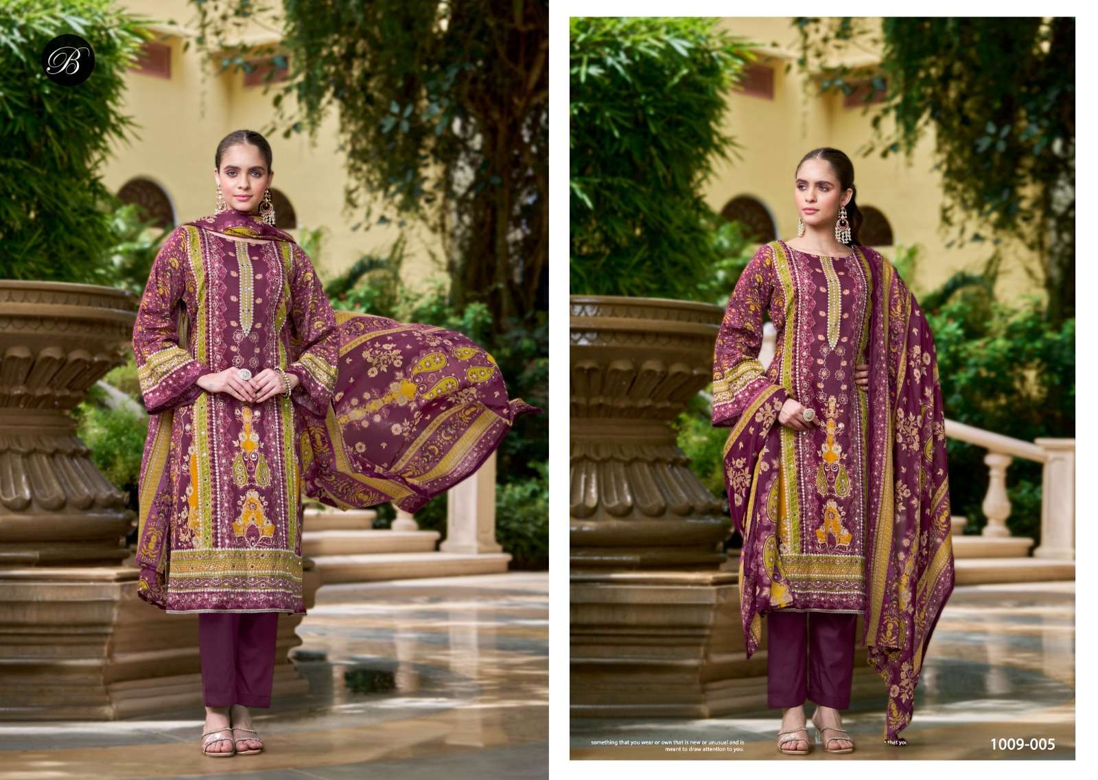 ZULFAT DESIGNER SUITS SANJEEDA