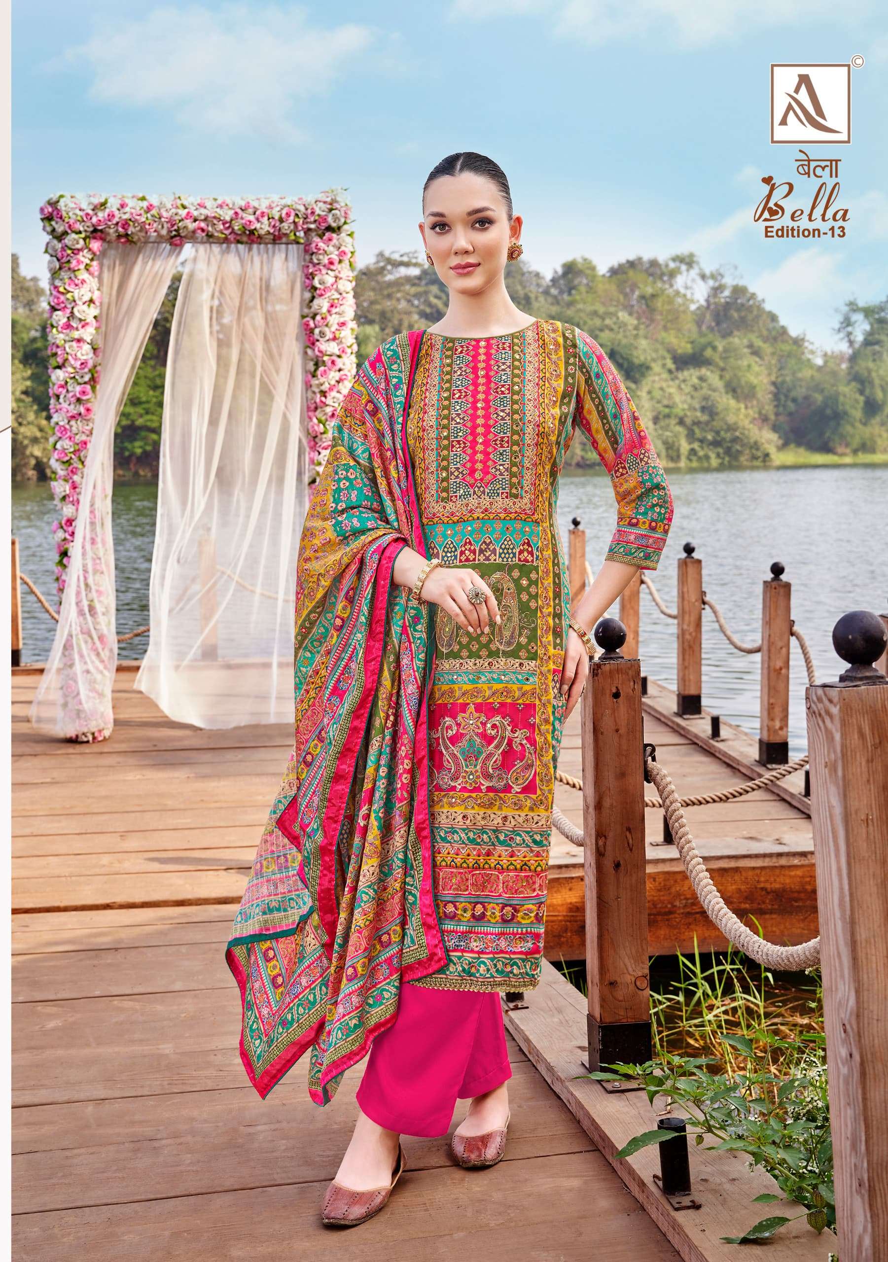 ALOK SUITS BELLA VOL 13