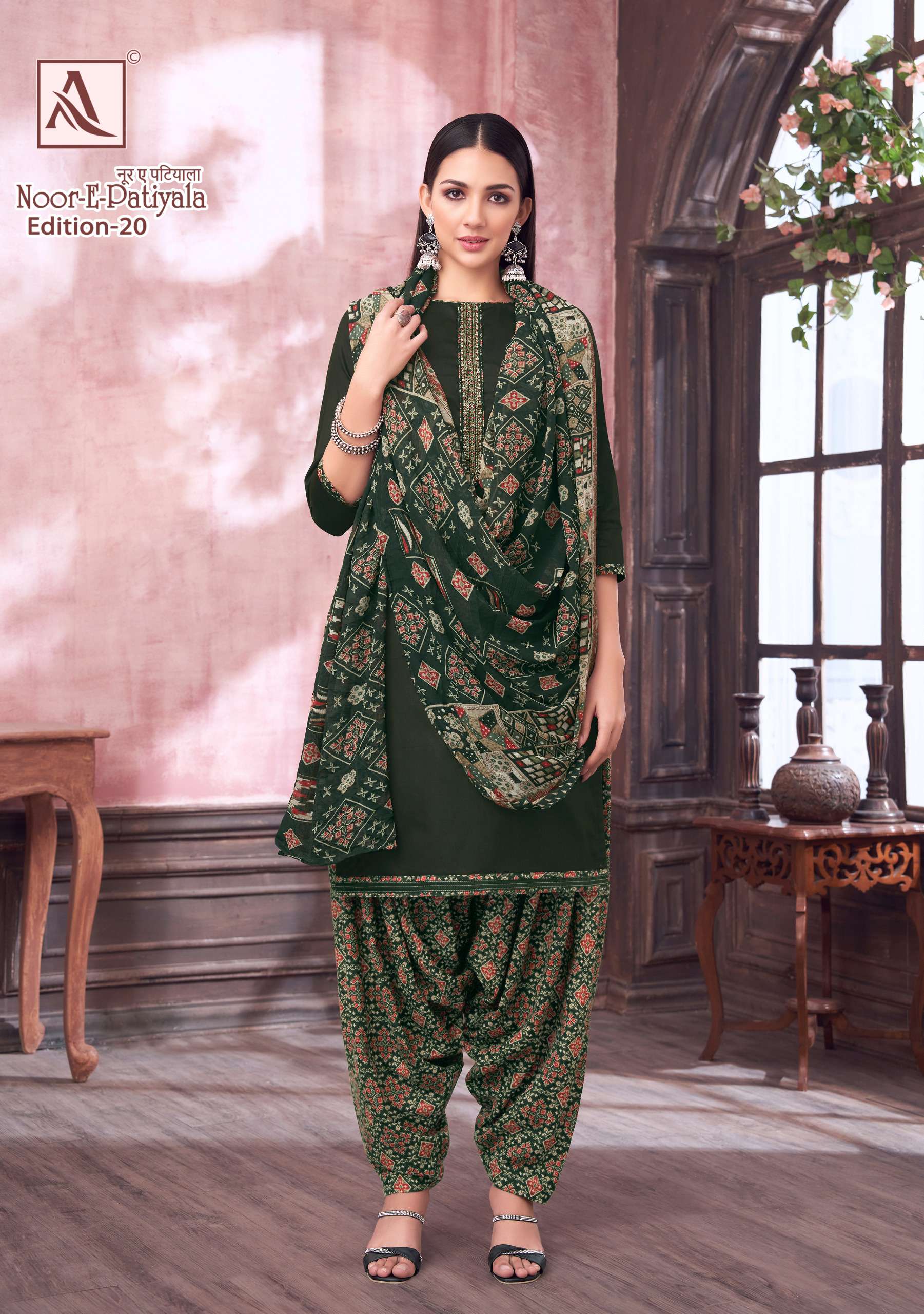 ALOK SUITS NOOR E PATIYALA EDITION 20