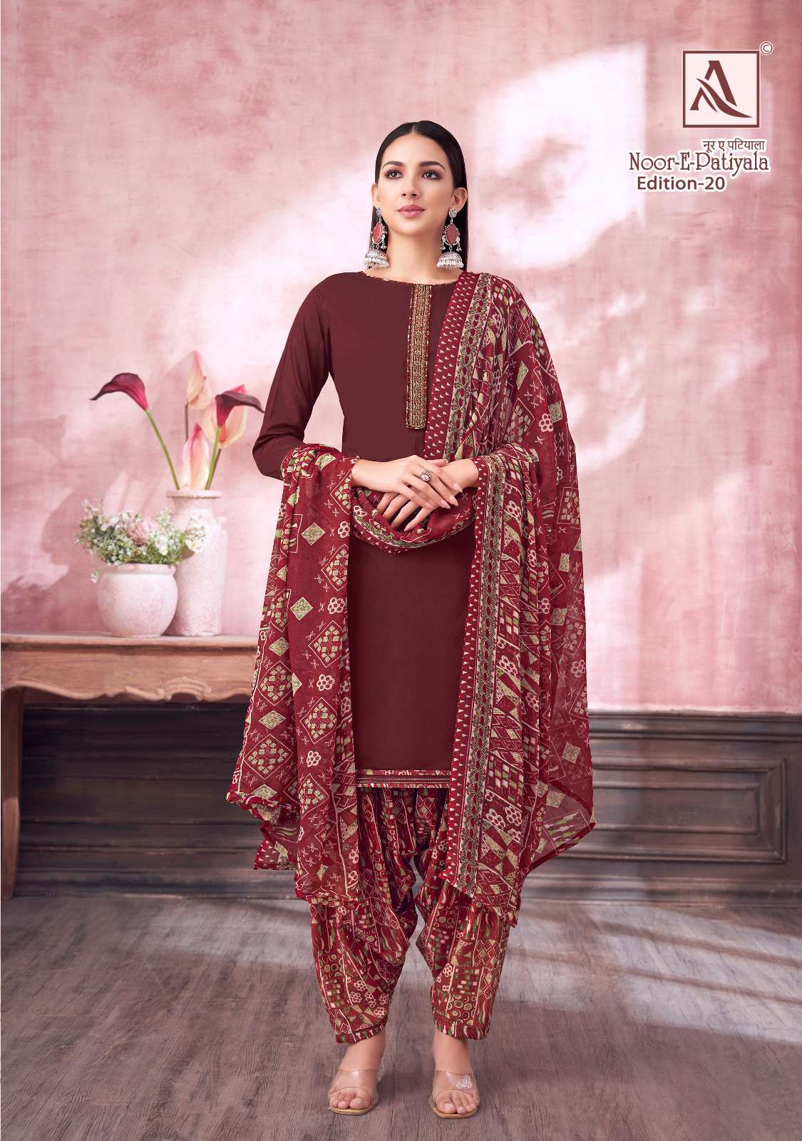 ALOK SUITS NOOR E PATIYALA EDITION 20