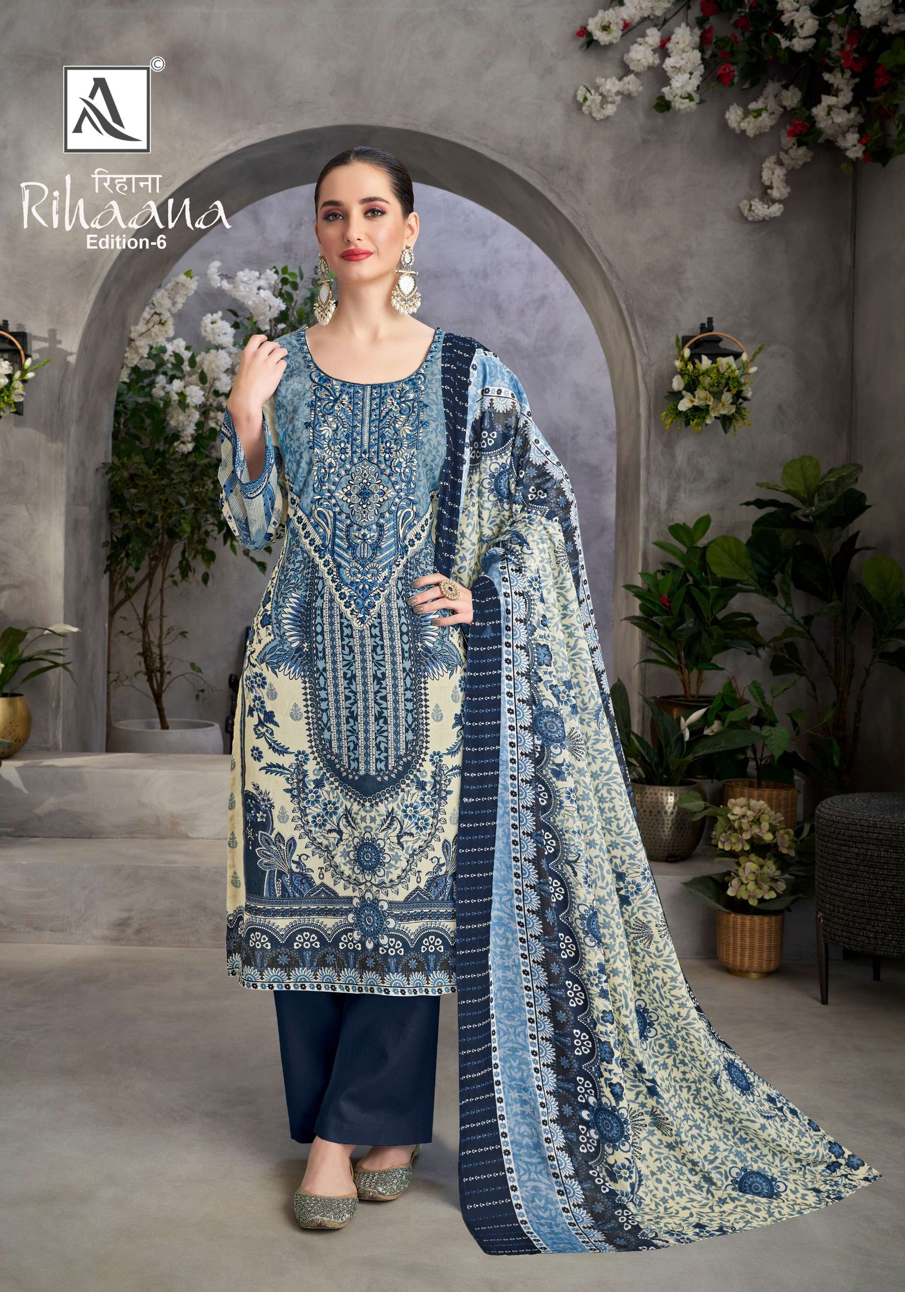 ALOK SUITS RIHAANA VOL 6