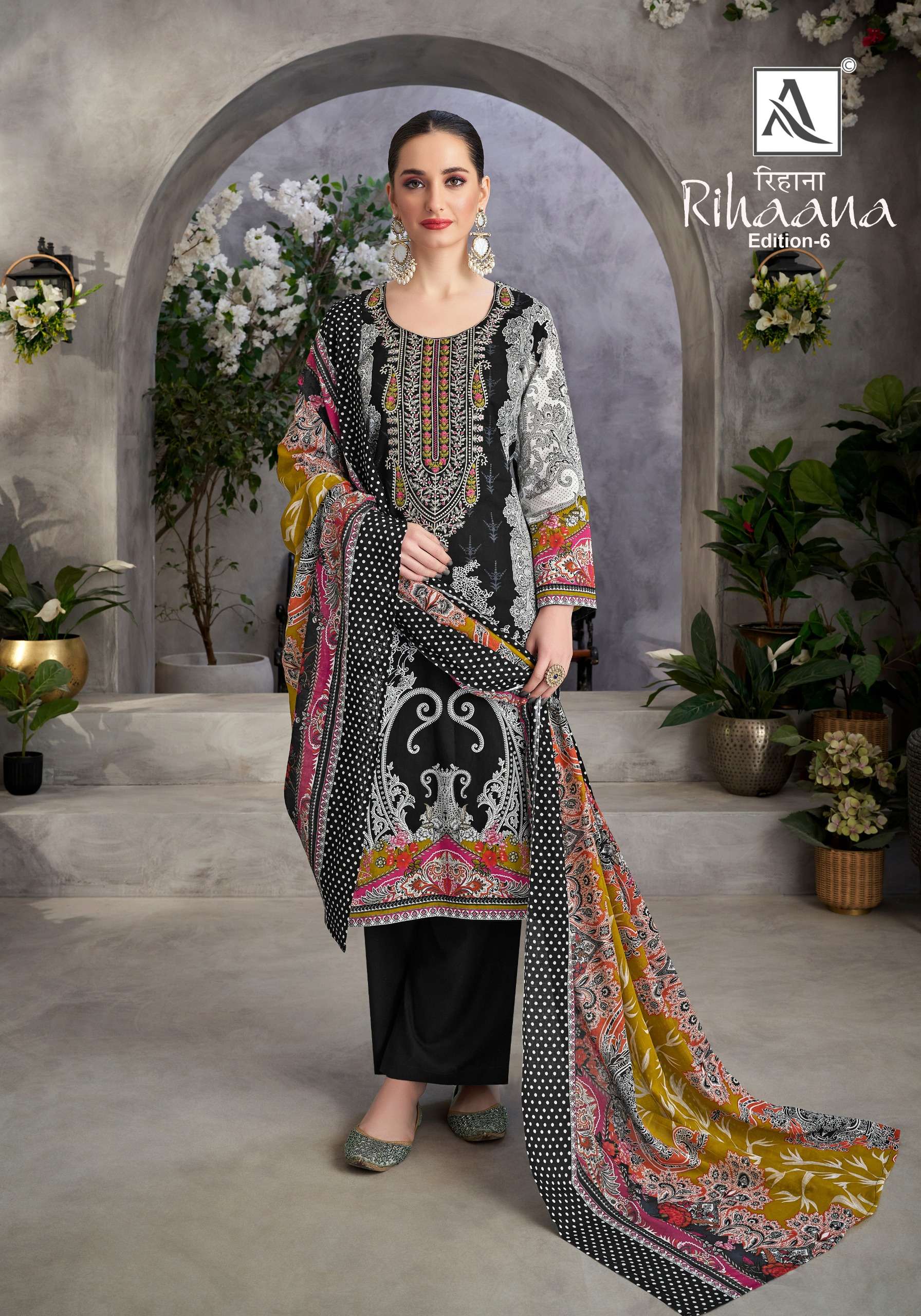 ALOK SUITS RIHAANA VOL 6