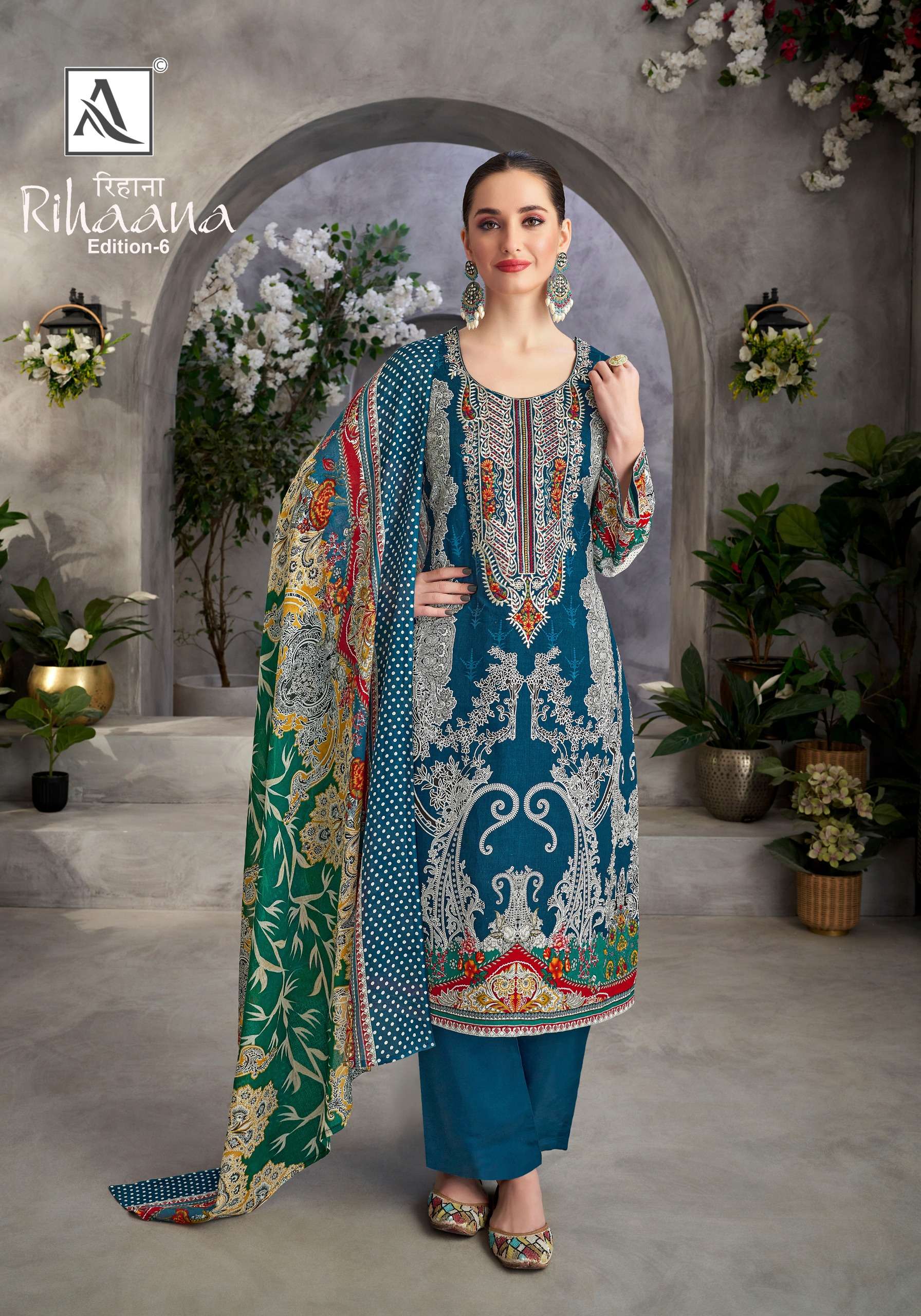 ALOK SUITS RIHAANA VOL 6