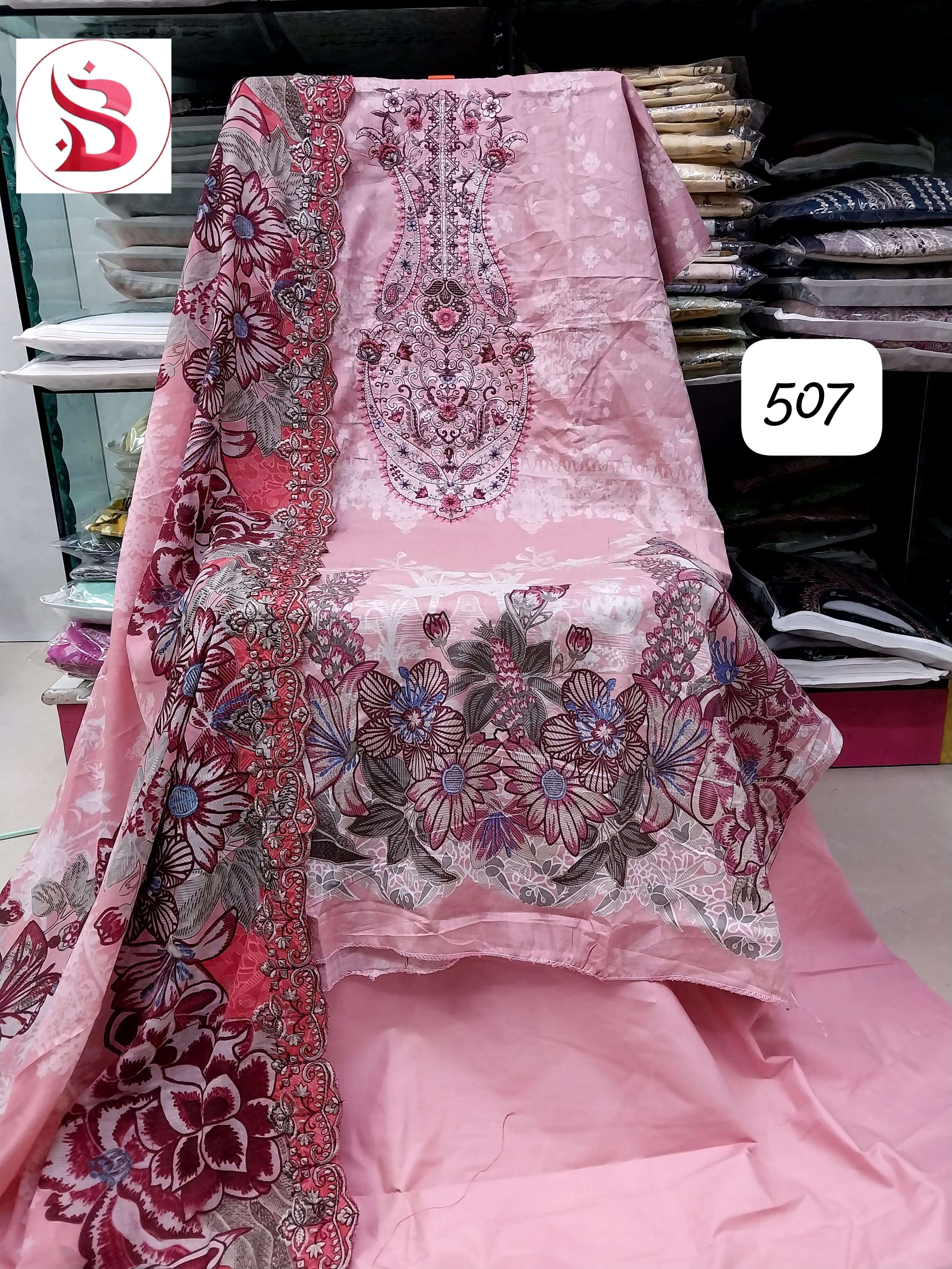 BIN SAEED EMBROIDERED DUPATTA COLLECTION 24
