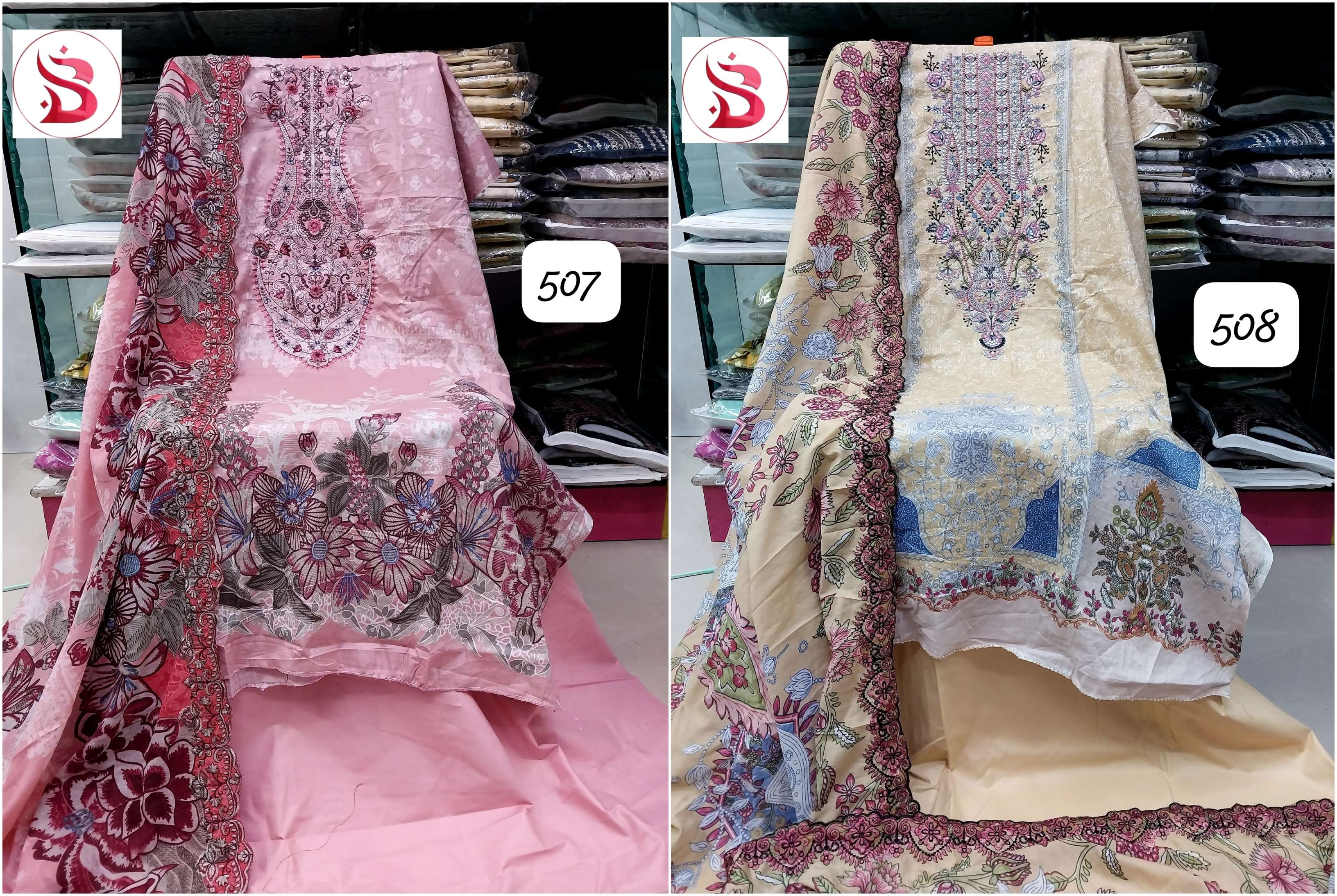 BIN SAEED EMBROIDERED DUPATTA COLLECTION 24