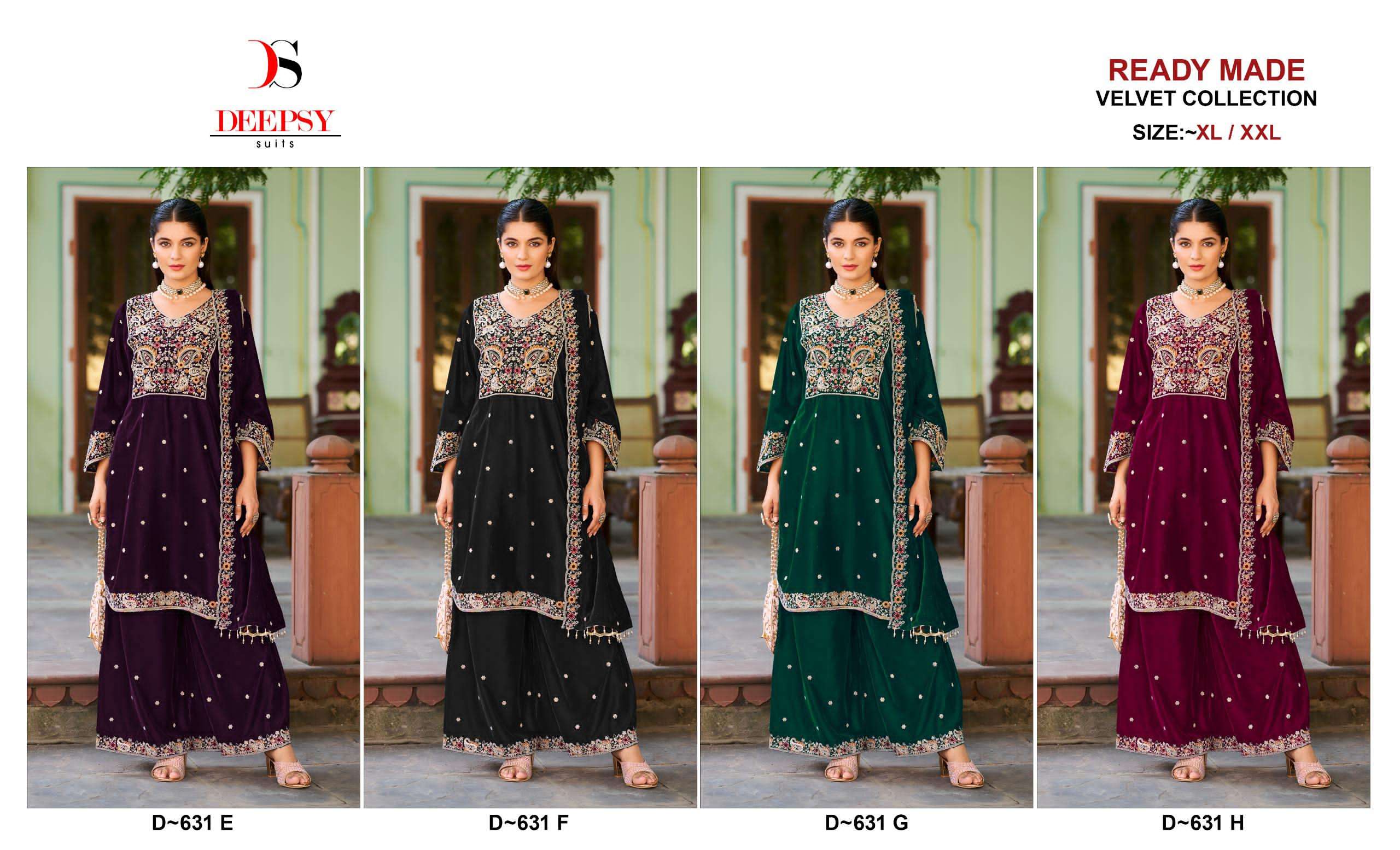DEEPSY SUITS D 631 EFGH