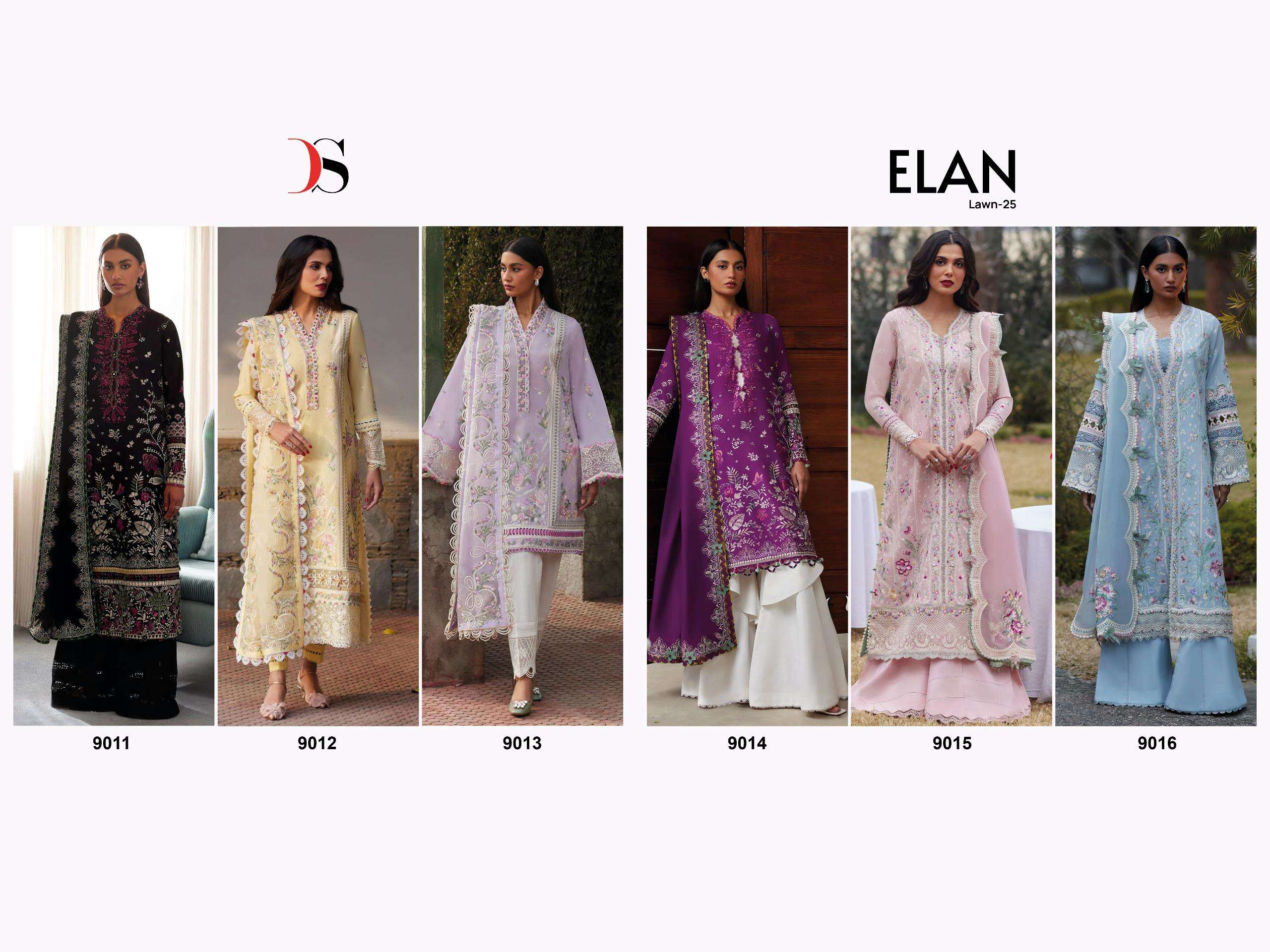 DEEPSY SUITS ELAN LAWN 25 