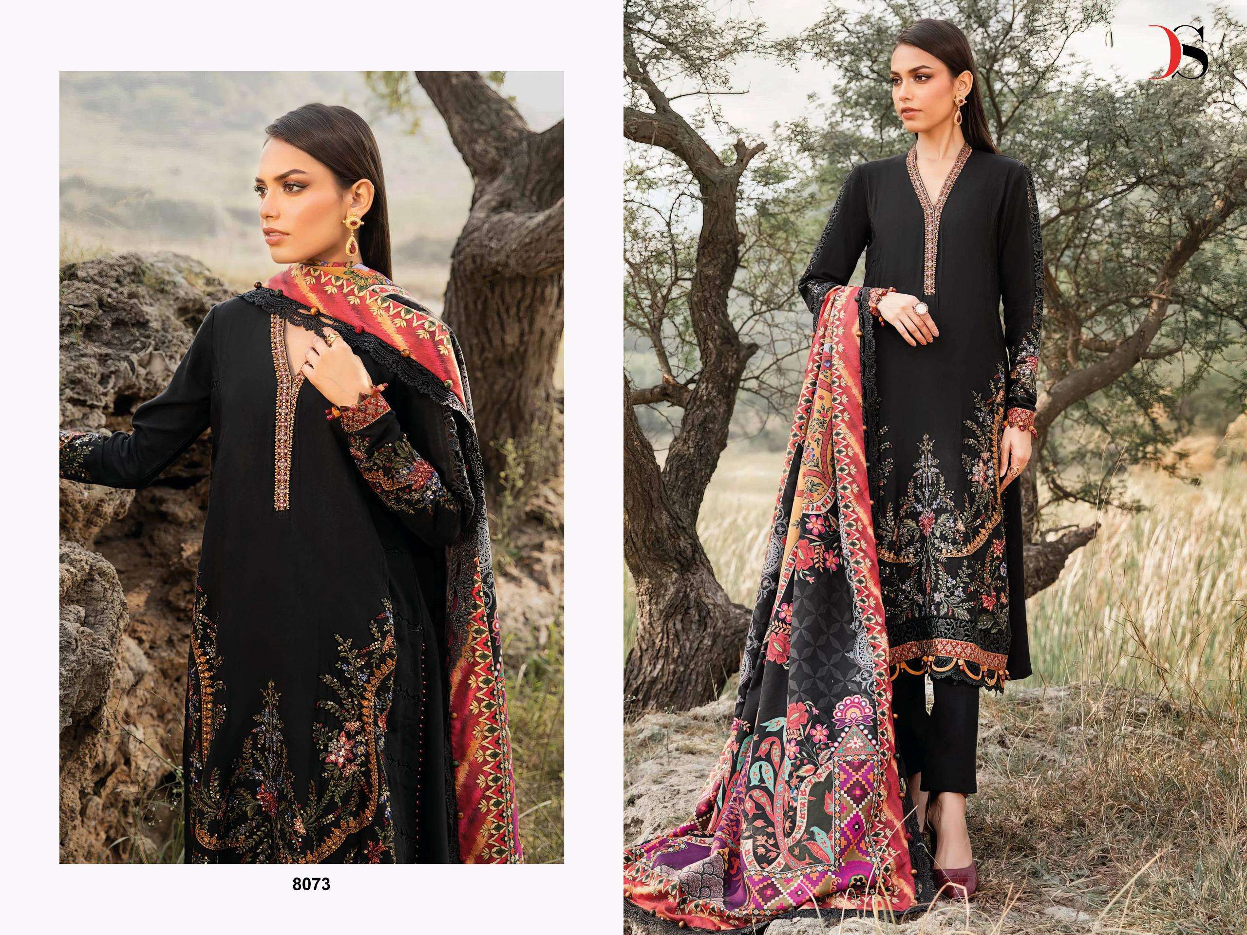 DEEPSY SUITS MARIA B EMBROIDERED VOL 2 RAYON COLLECTION