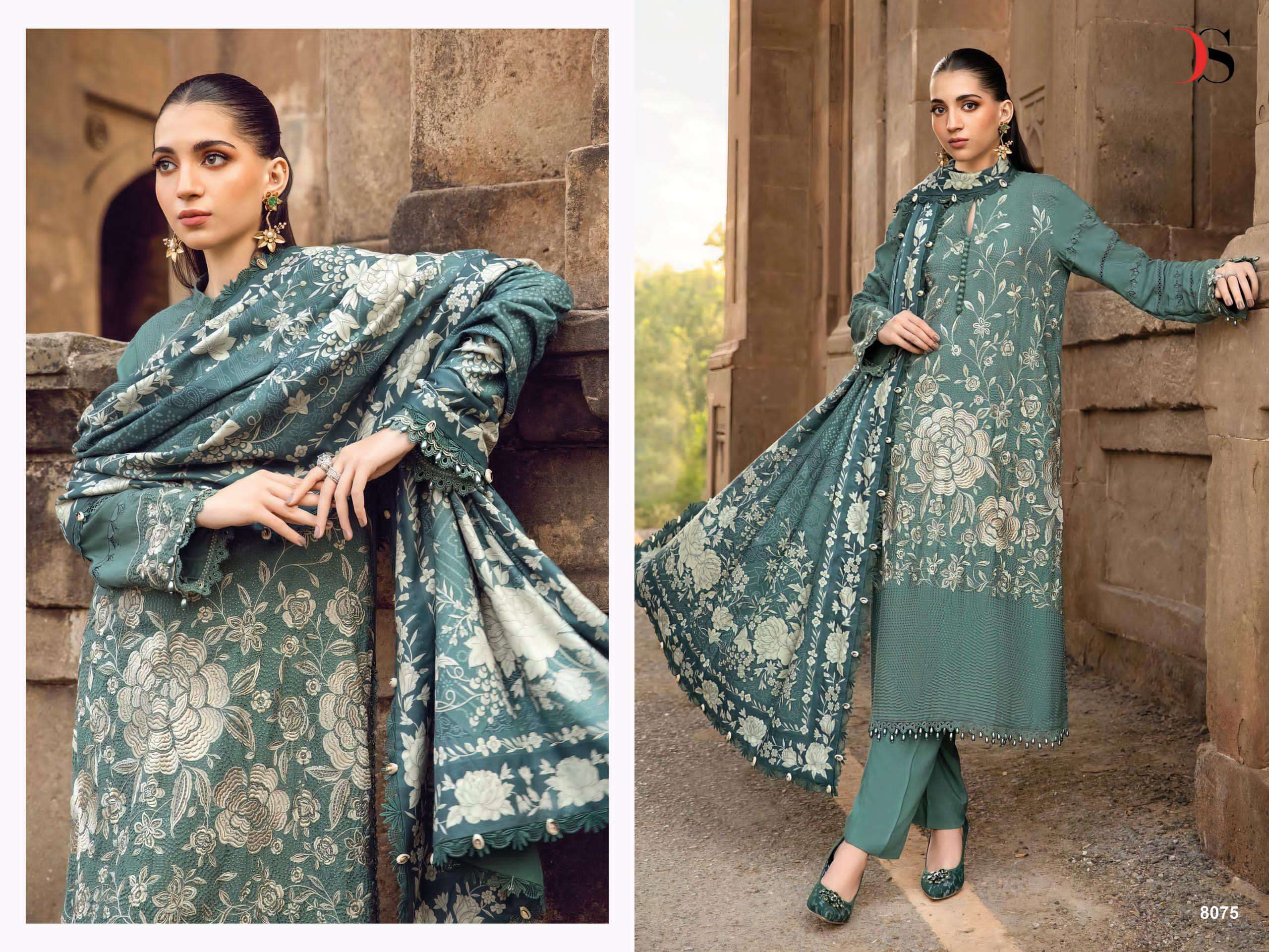 DEEPSY SUITS MARIA B EMBROIDERED VOL 2 RAYON COLLECTION