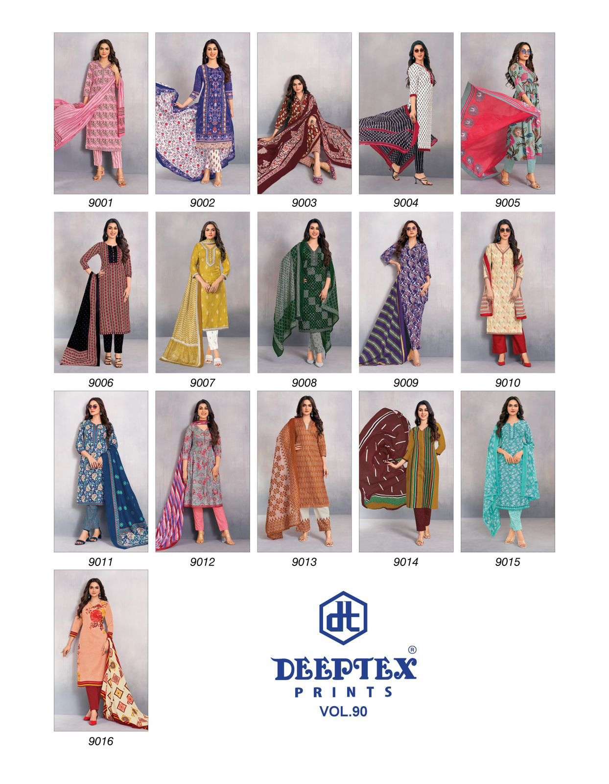 DEEPTEX PRINTS MISS INDIA VOL 90