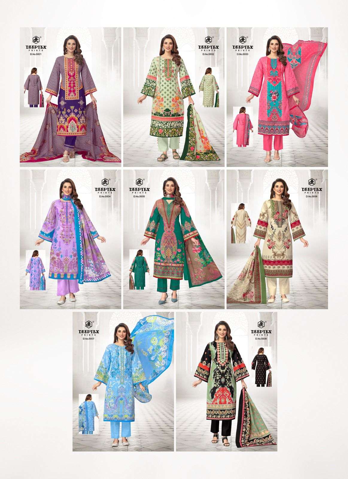 DEEPTEX PRINTS ROOHI ZARA VOL 5 