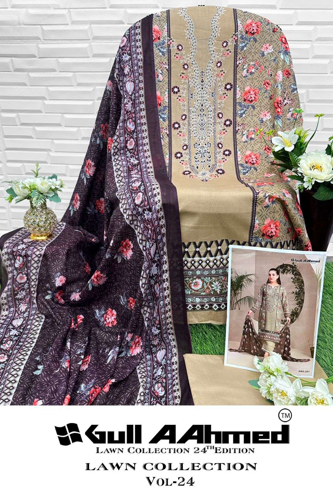 GULL AAHMED LAWN COLLECTION VOL 24 