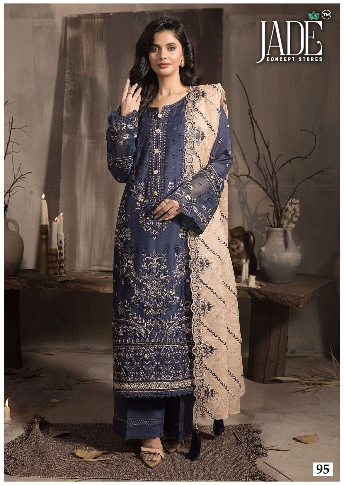 JADE CHEVRON EXCLUSIVE HEAVY COTTON VOL 10