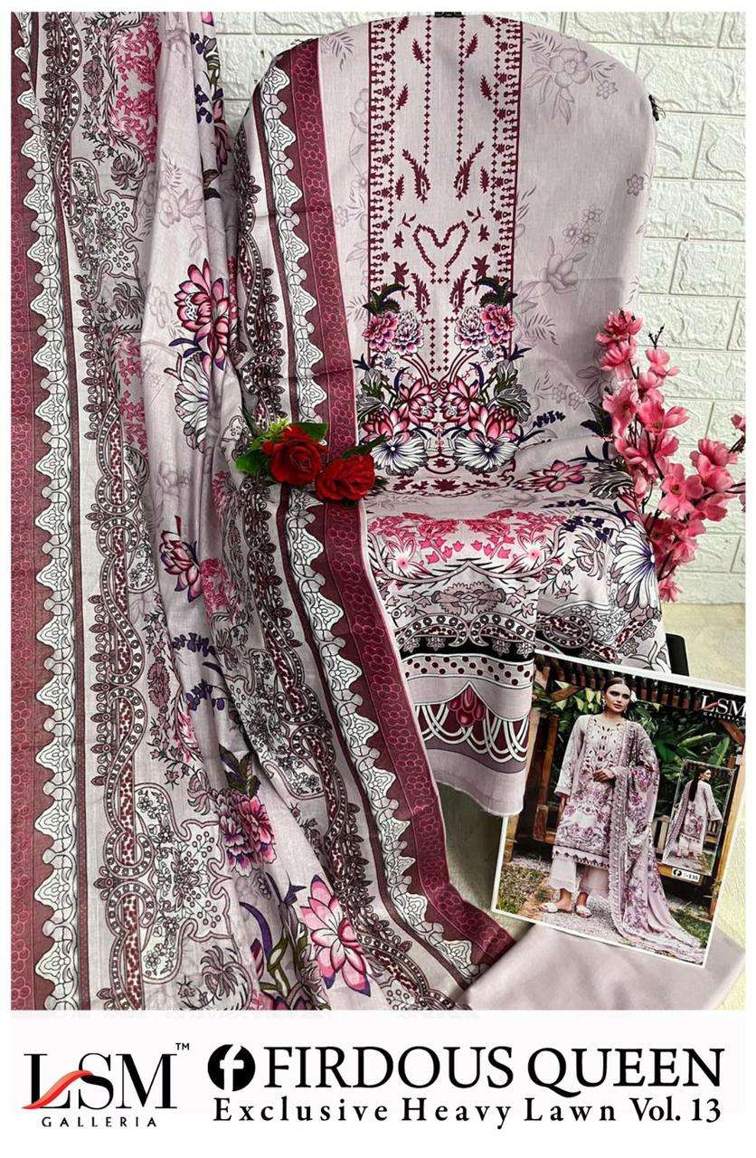 LSM GALLERIA FIRDOUS QUEEN LAWN VOL 13 