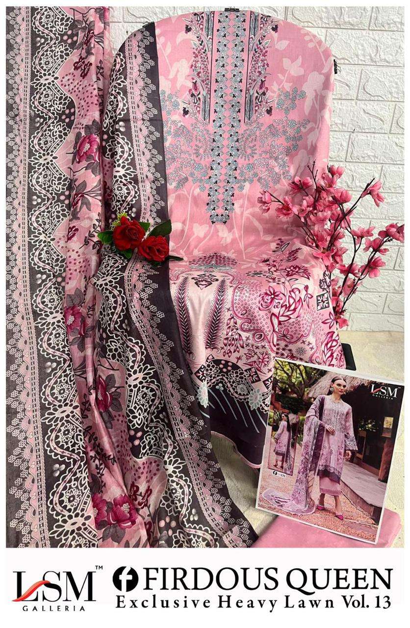 LSM GALLERIA FIRDOUS QUEEN LAWN VOL 13 