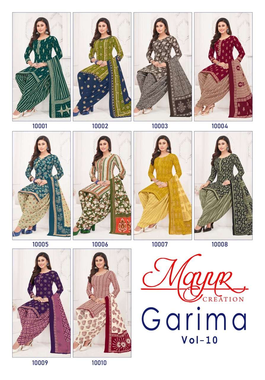 MAYUR CREATION GARIMA VOL 10 