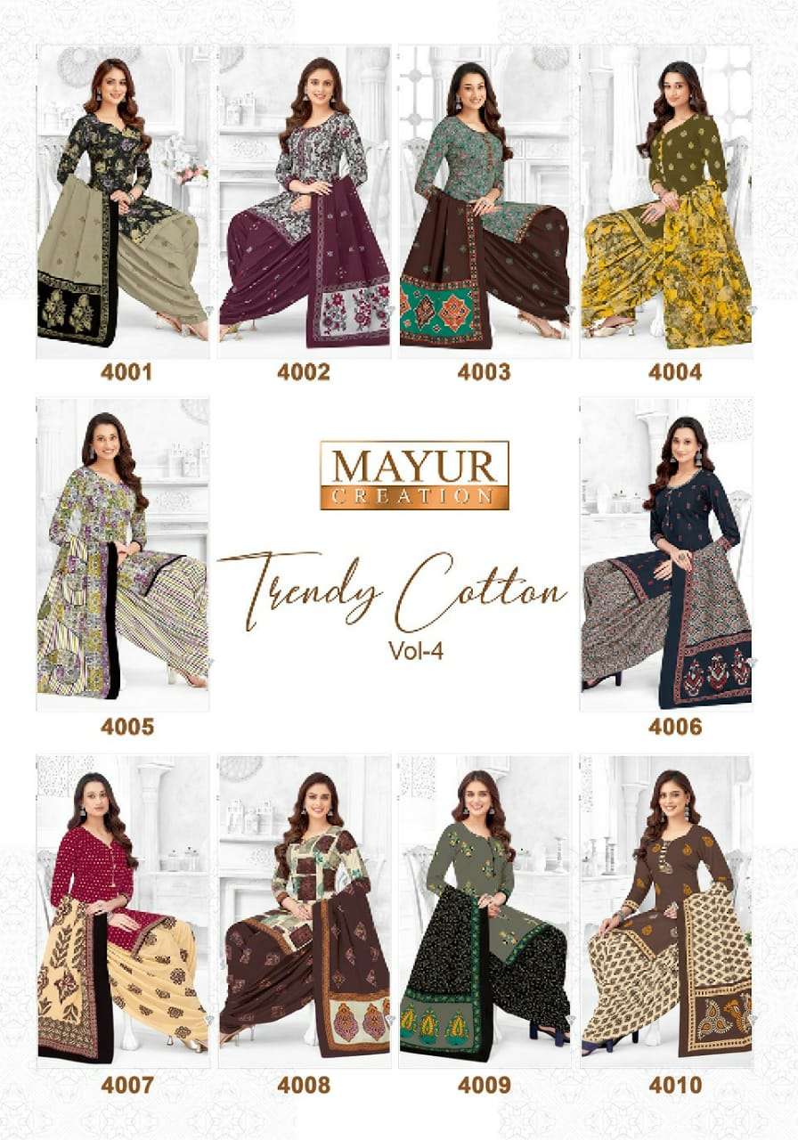 MAYUR CREATION TRENDY COTTON VOL 4