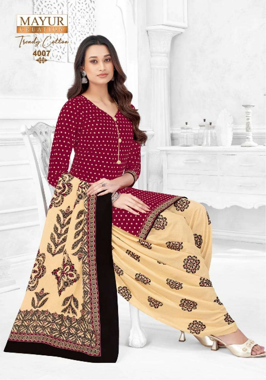 MAYUR CREATION TRENDY COTTON VOL 4