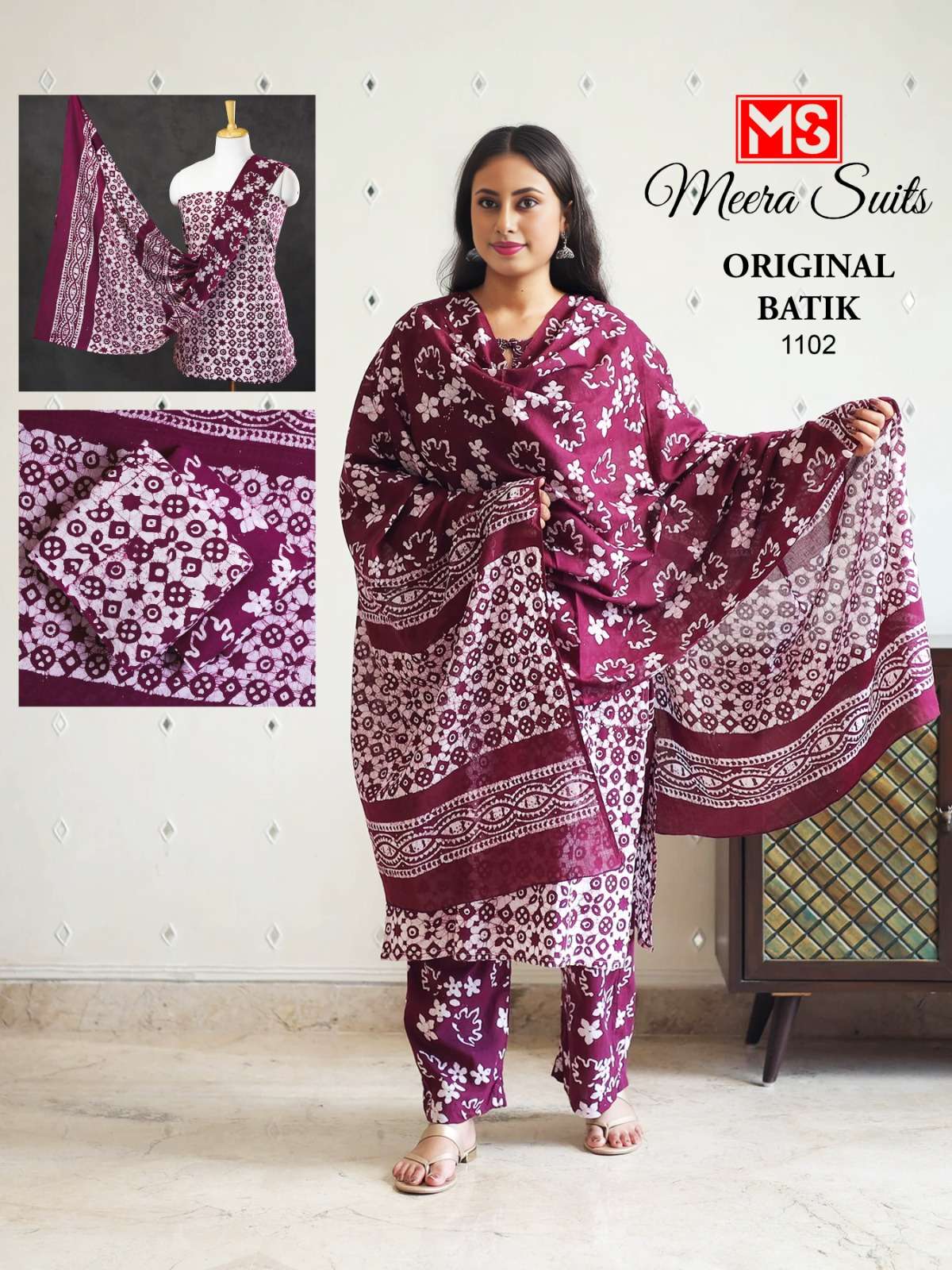 MEERA SUIT ORIGINAL BATIK
