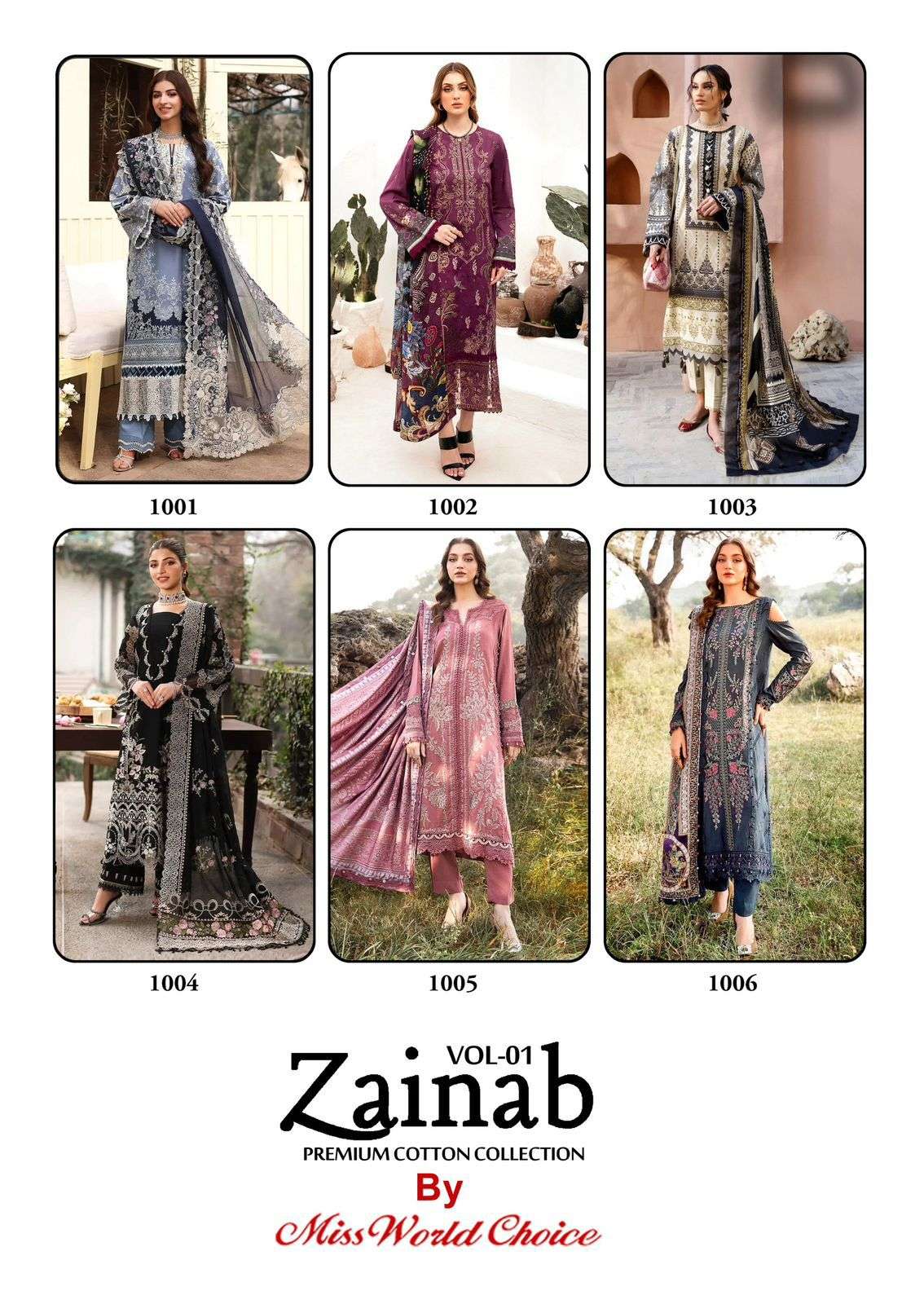 MISSWORLD CHOICE ZAINAB VOL 1