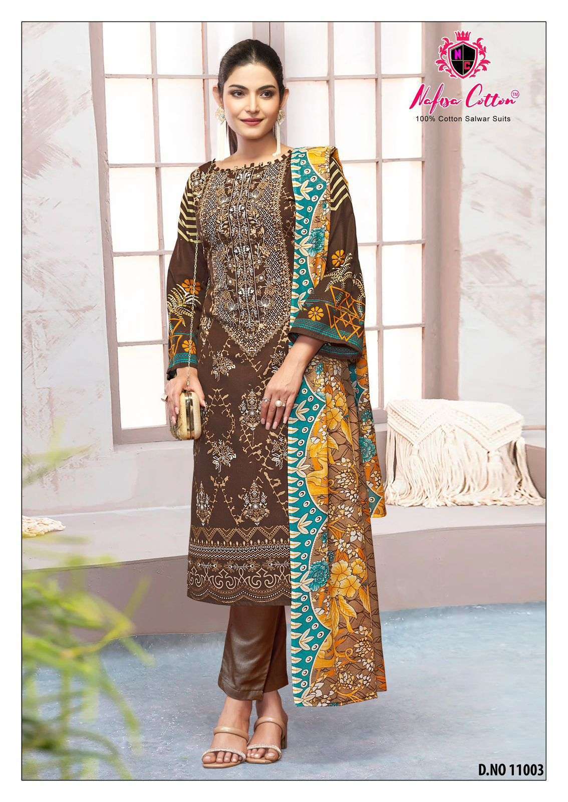 NAFISA COTTON SAFINA KARACHI SUITS VOL 11