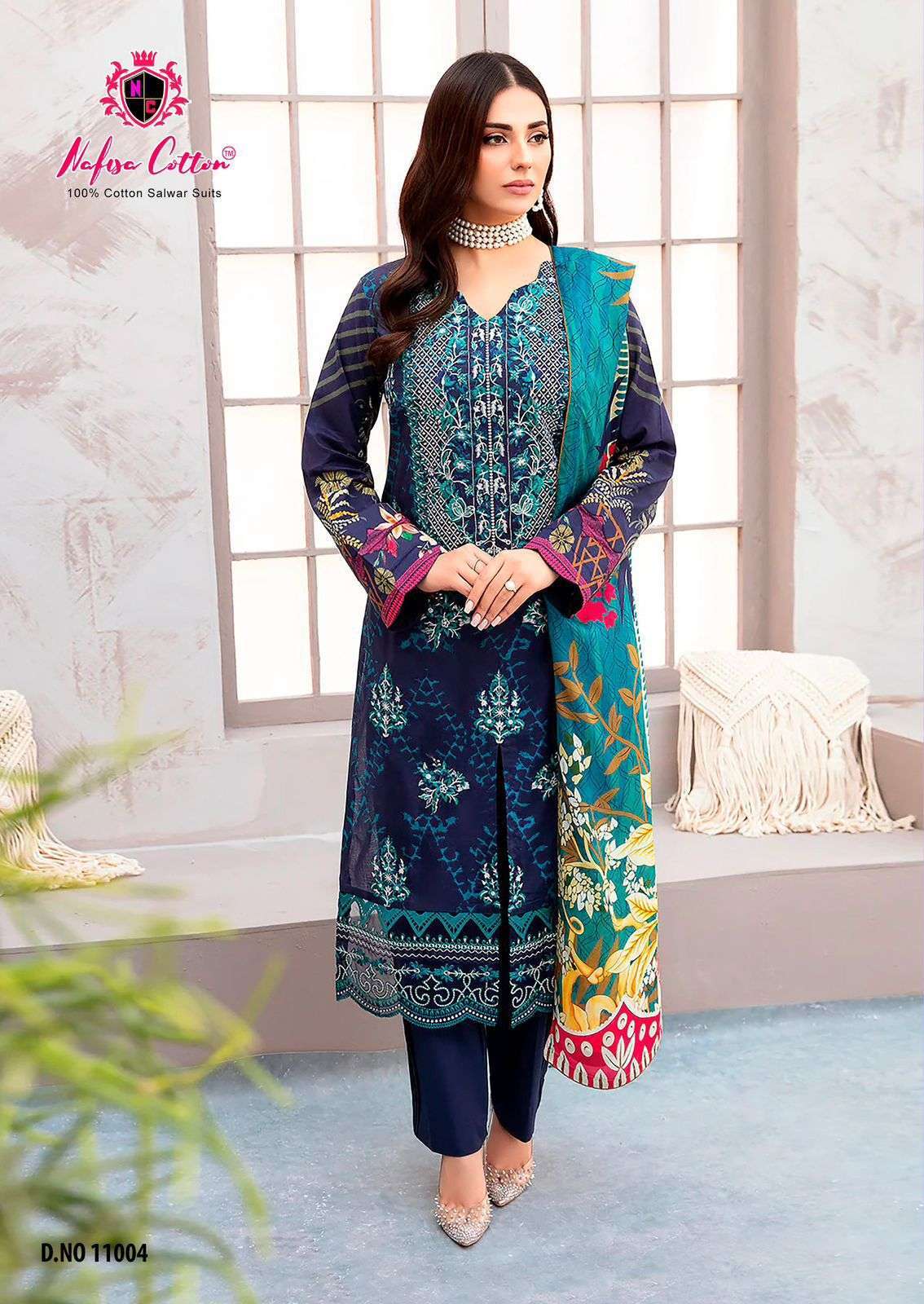 NAFISA COTTON SAFINA KARACHI SUITS VOL 11