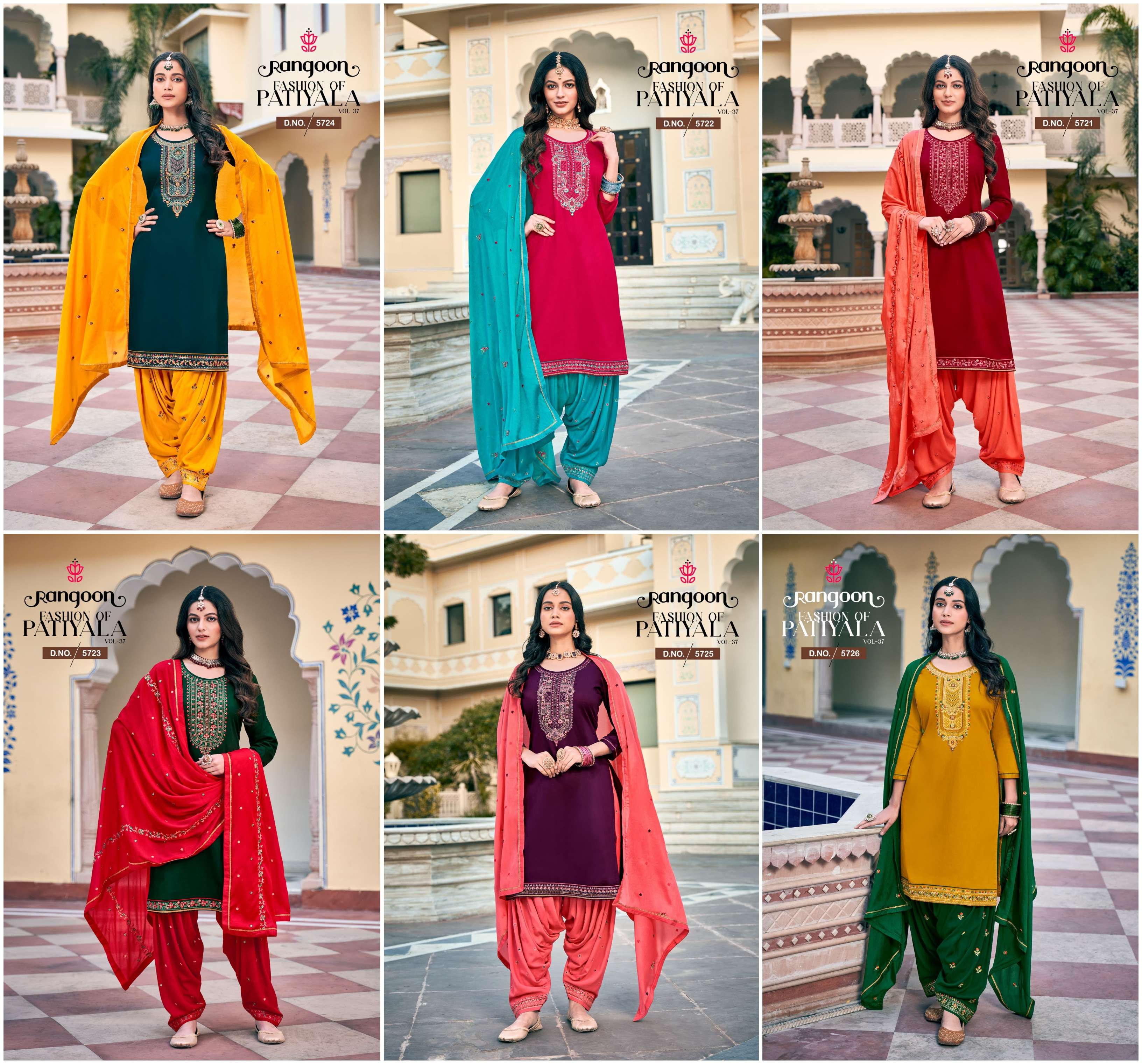 RANGOON FASHION OF PATIYALA VOL 37