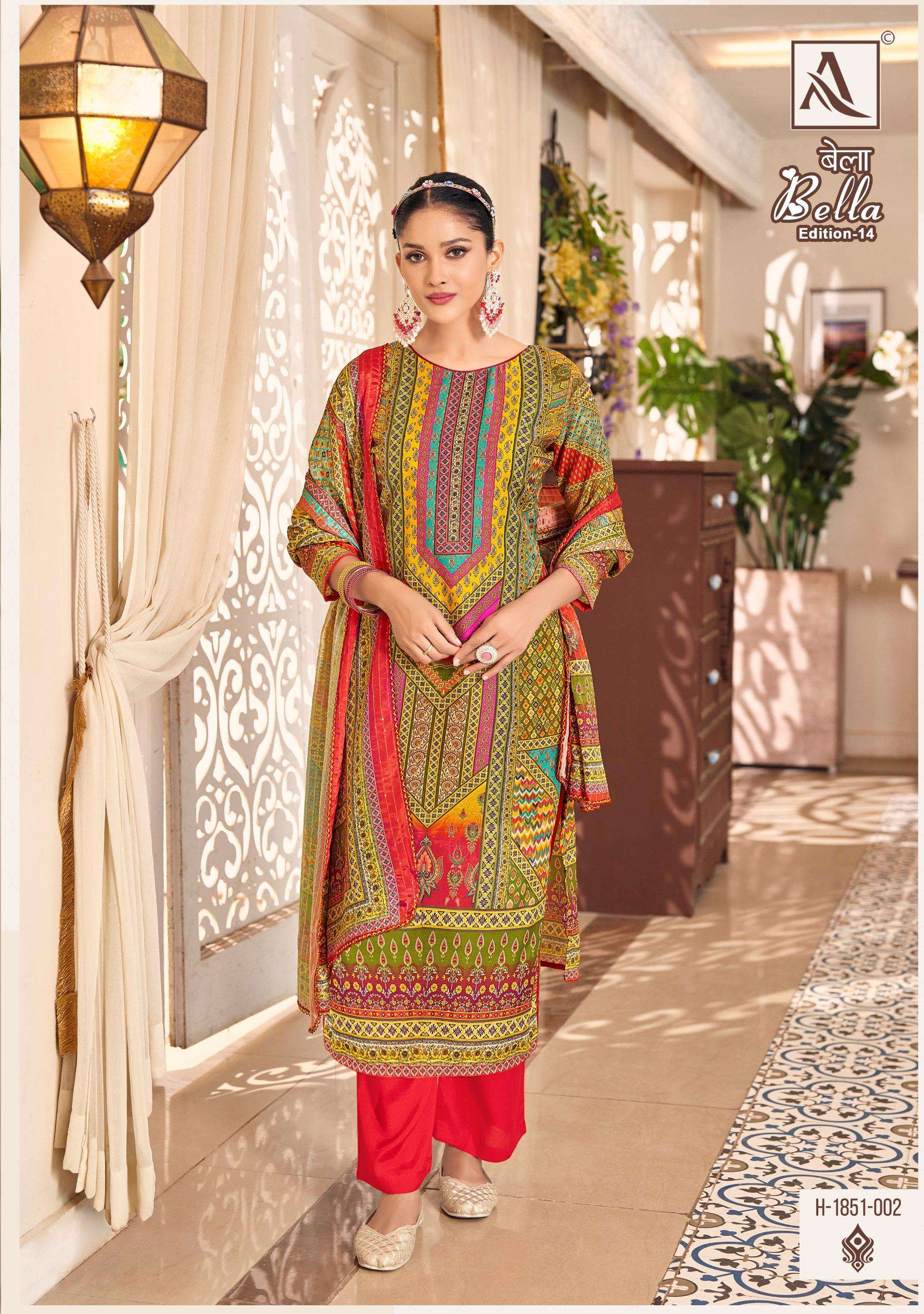 ALOK SUITS BELLA VOL 14 