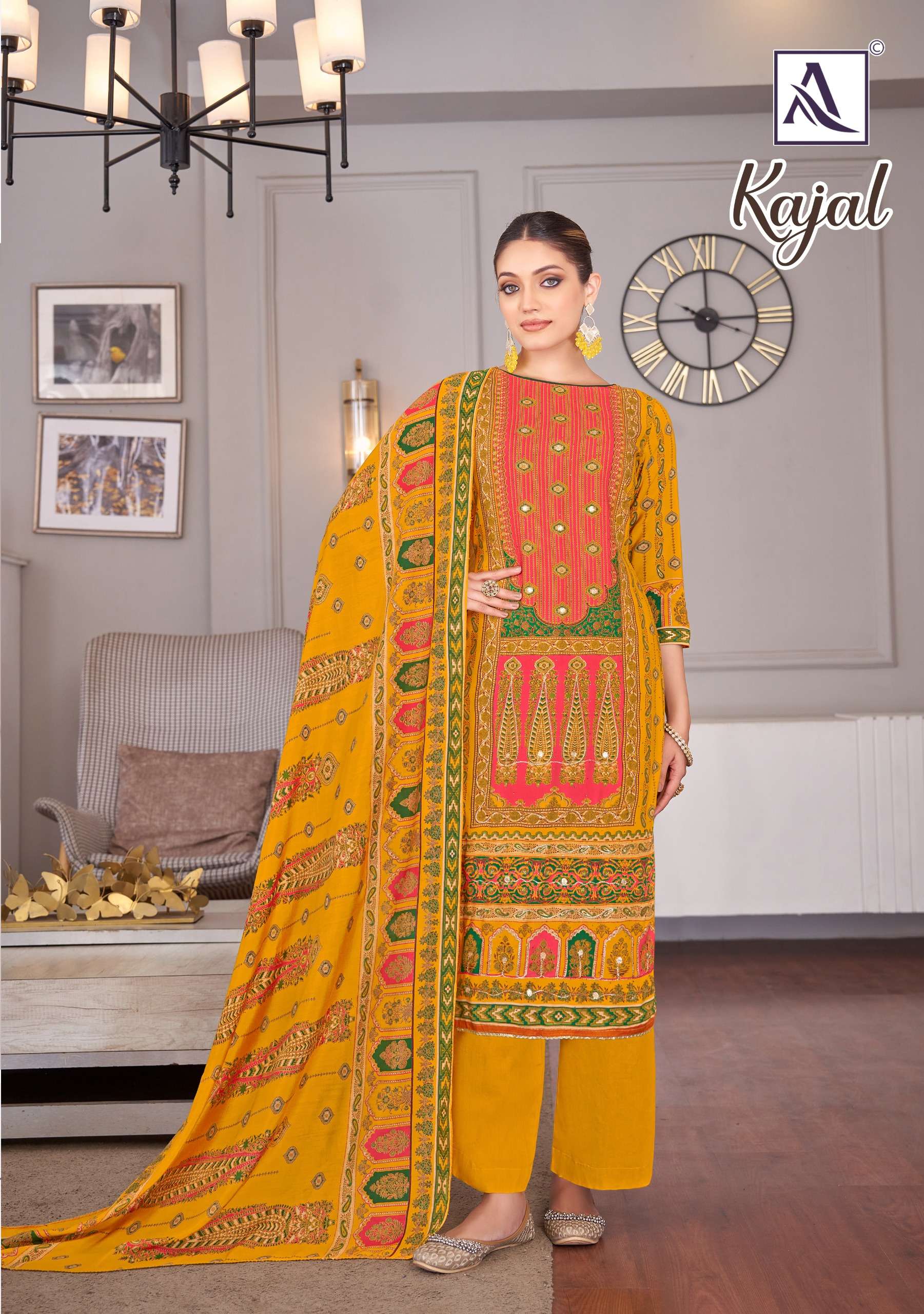 ALOK SUITS KAJAL 