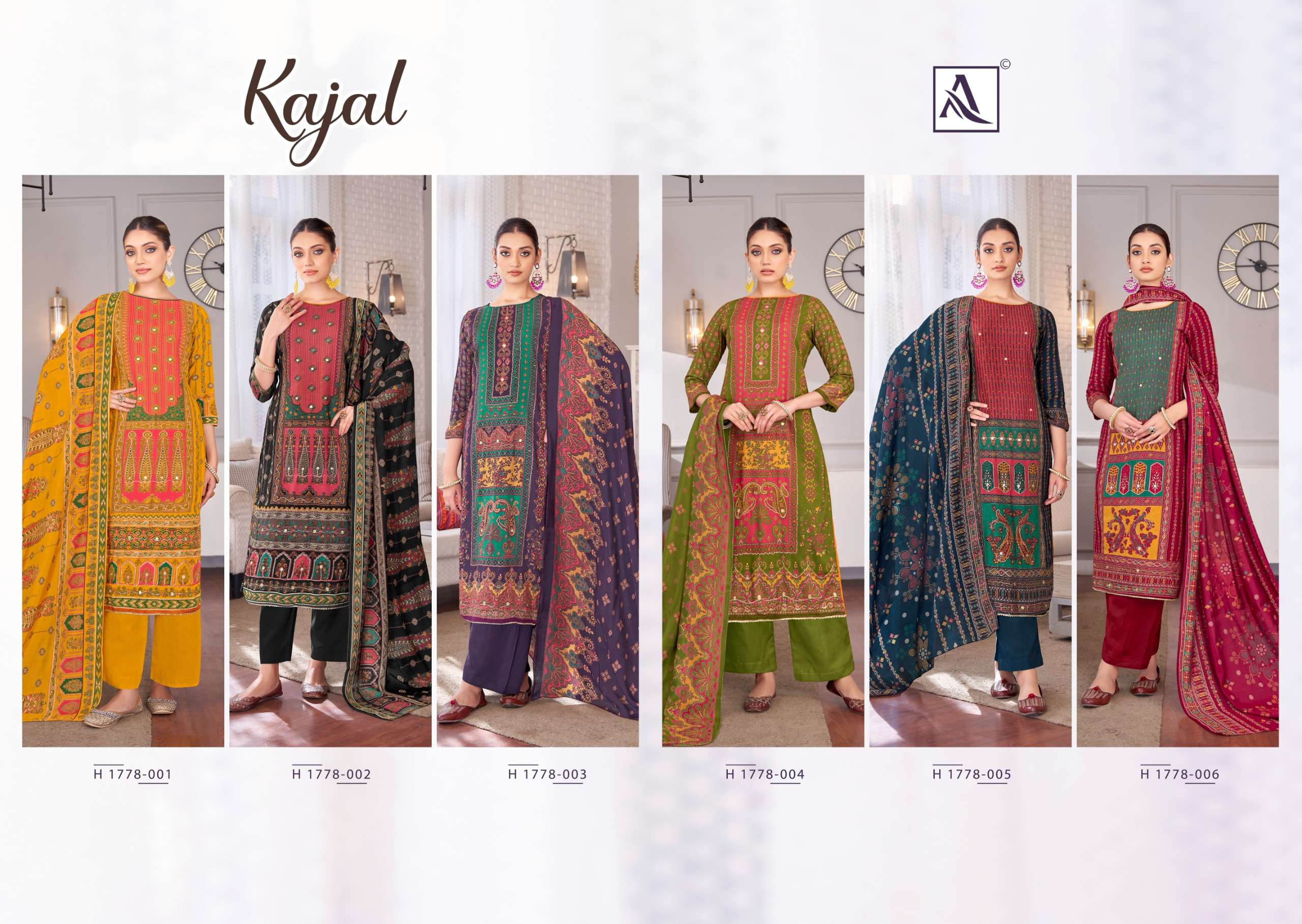 ALOK SUITS KAJAL 