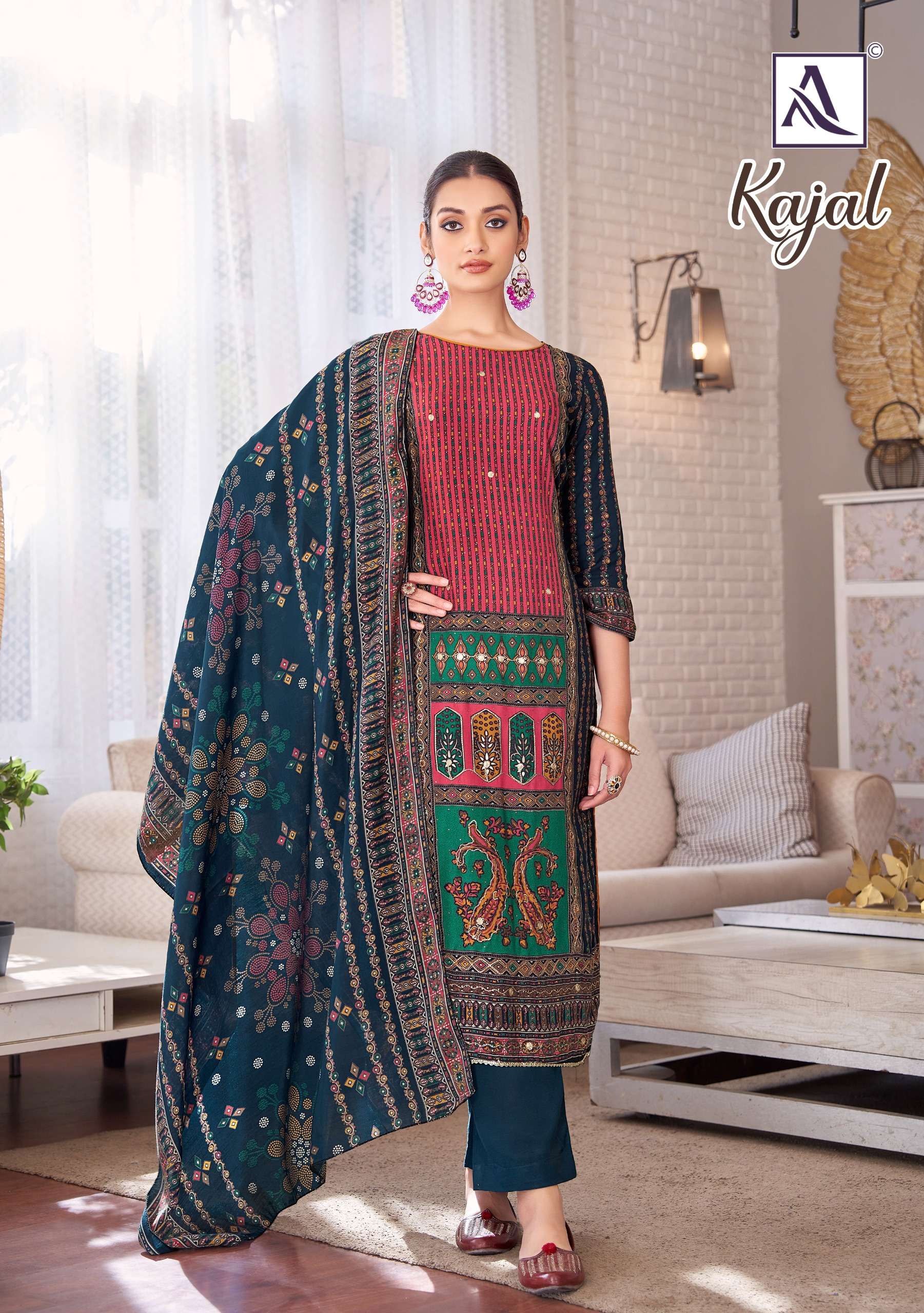 ALOK SUITS KAJAL 