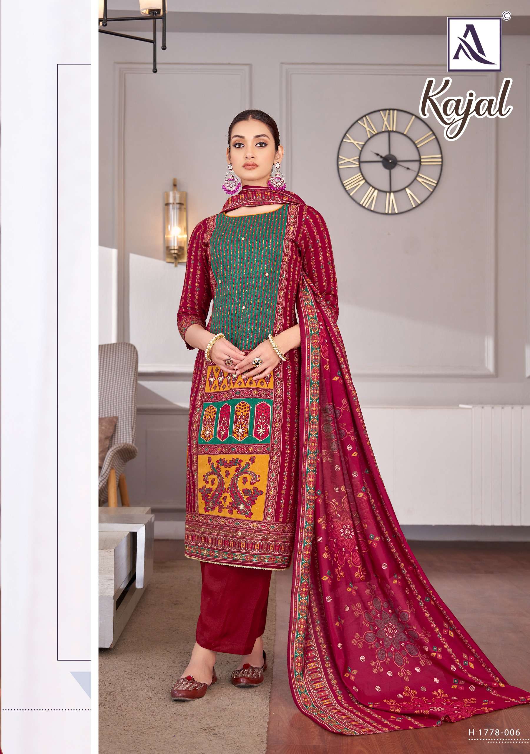 ALOK SUITS KAJAL 