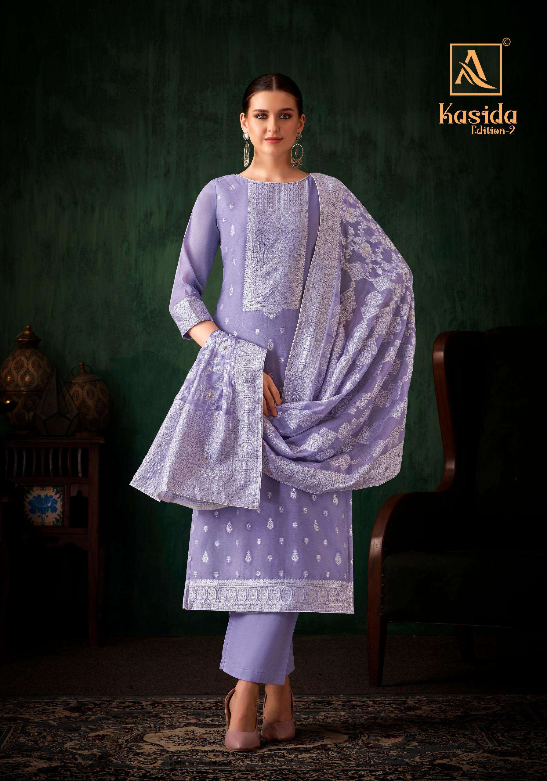 ALOK SUITS  KASIDA EDITION 2 