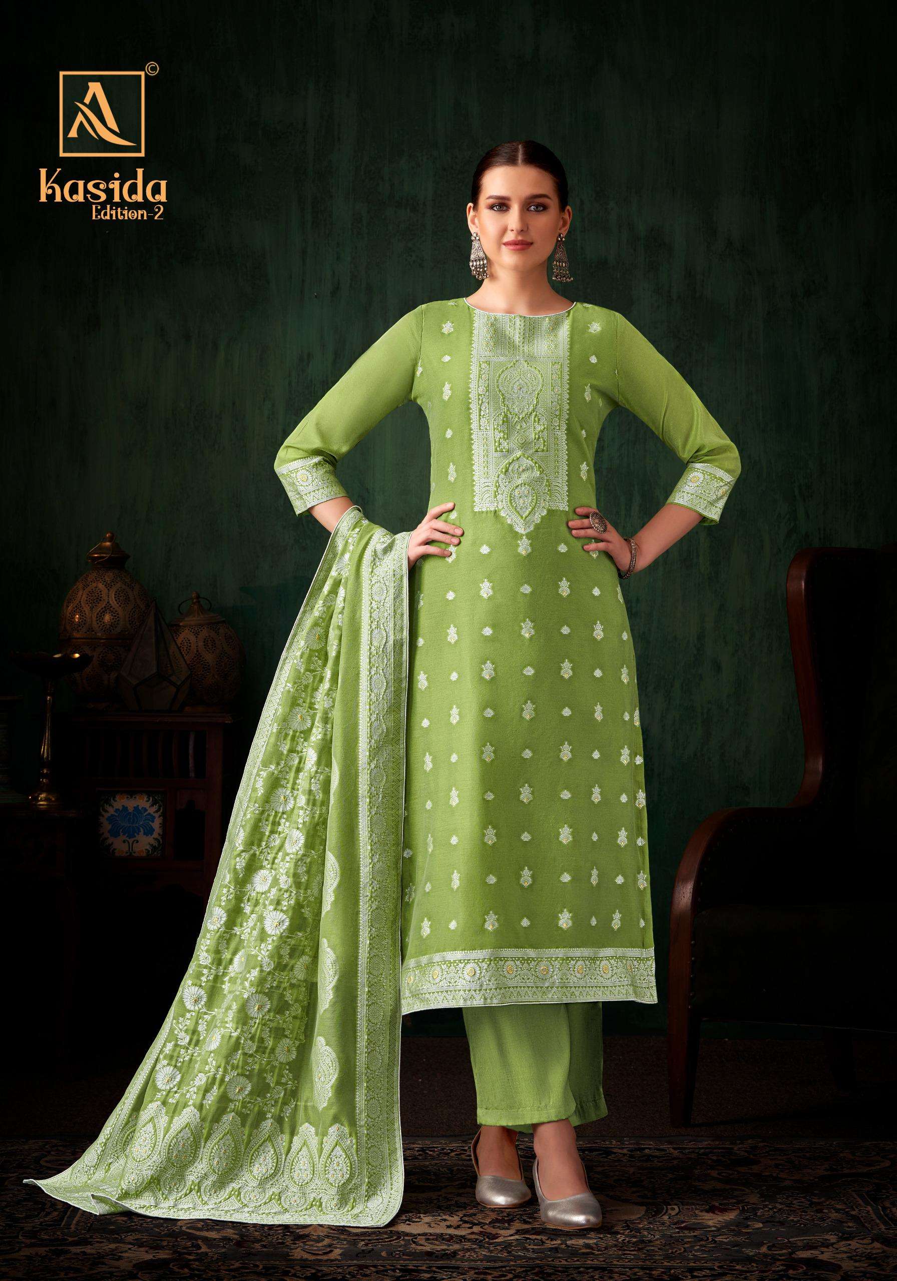 ALOK SUITS  KASIDA EDITION 2 