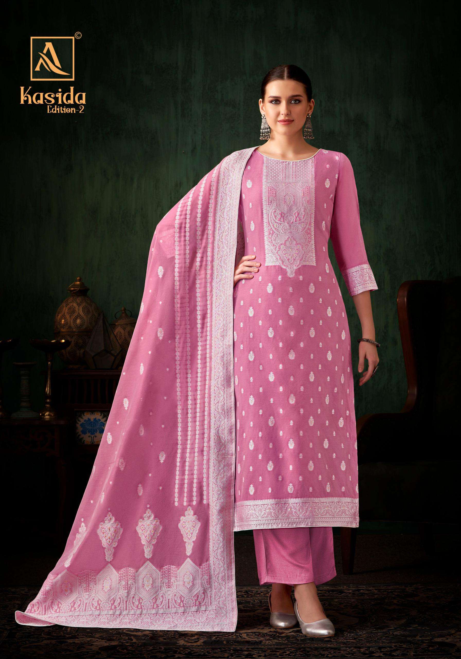 ALOK SUITS  KASIDA EDITION 2 