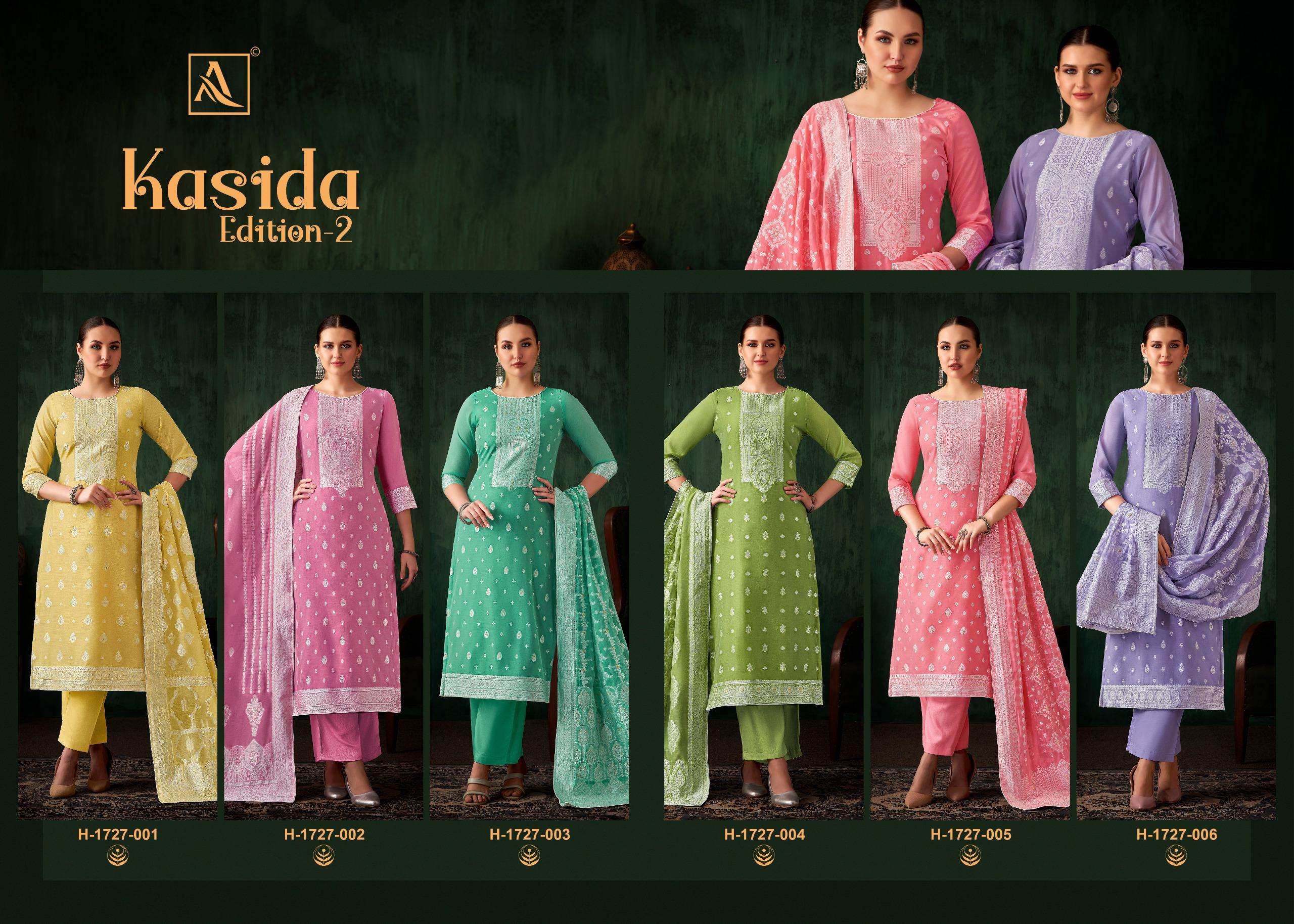 ALOK SUITS  KASIDA EDITION 2 