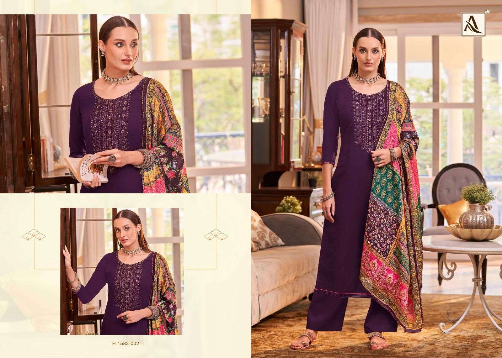 ALOK SUITS  SAUNDARYA VOL 2