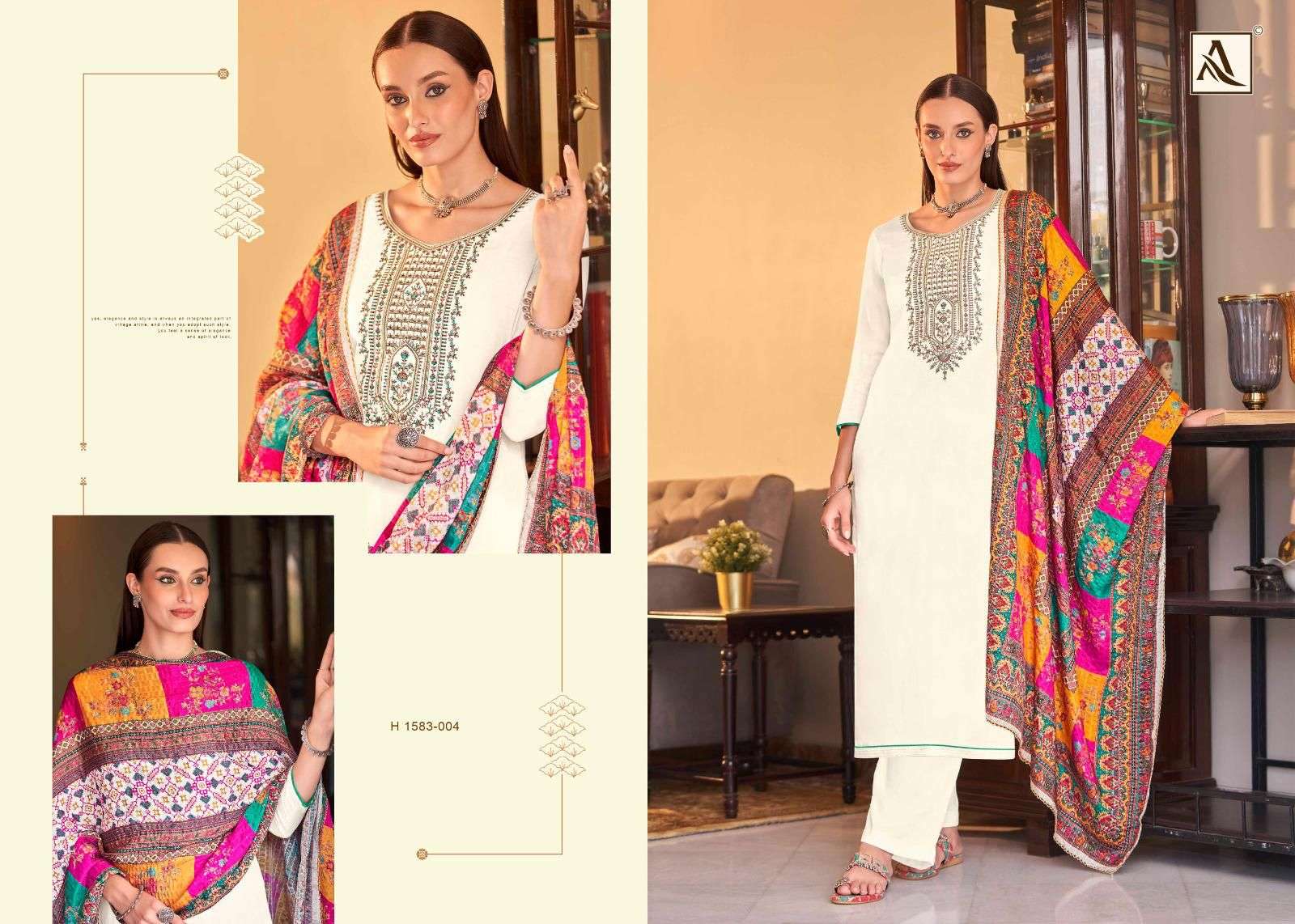 ALOK SUITS  SAUNDARYA VOL 2