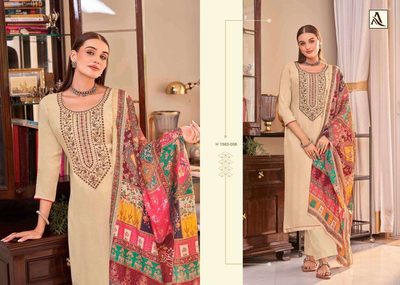 ALOK SUITS  SAUNDARYA VOL 2
