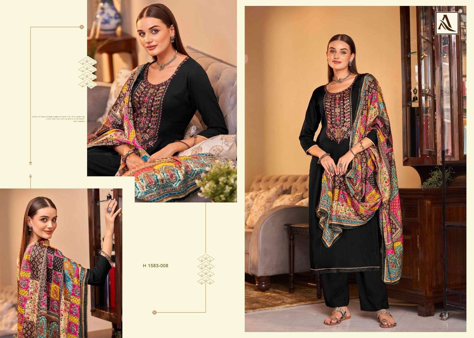 ALOK SUITS  SAUNDARYA VOL 2