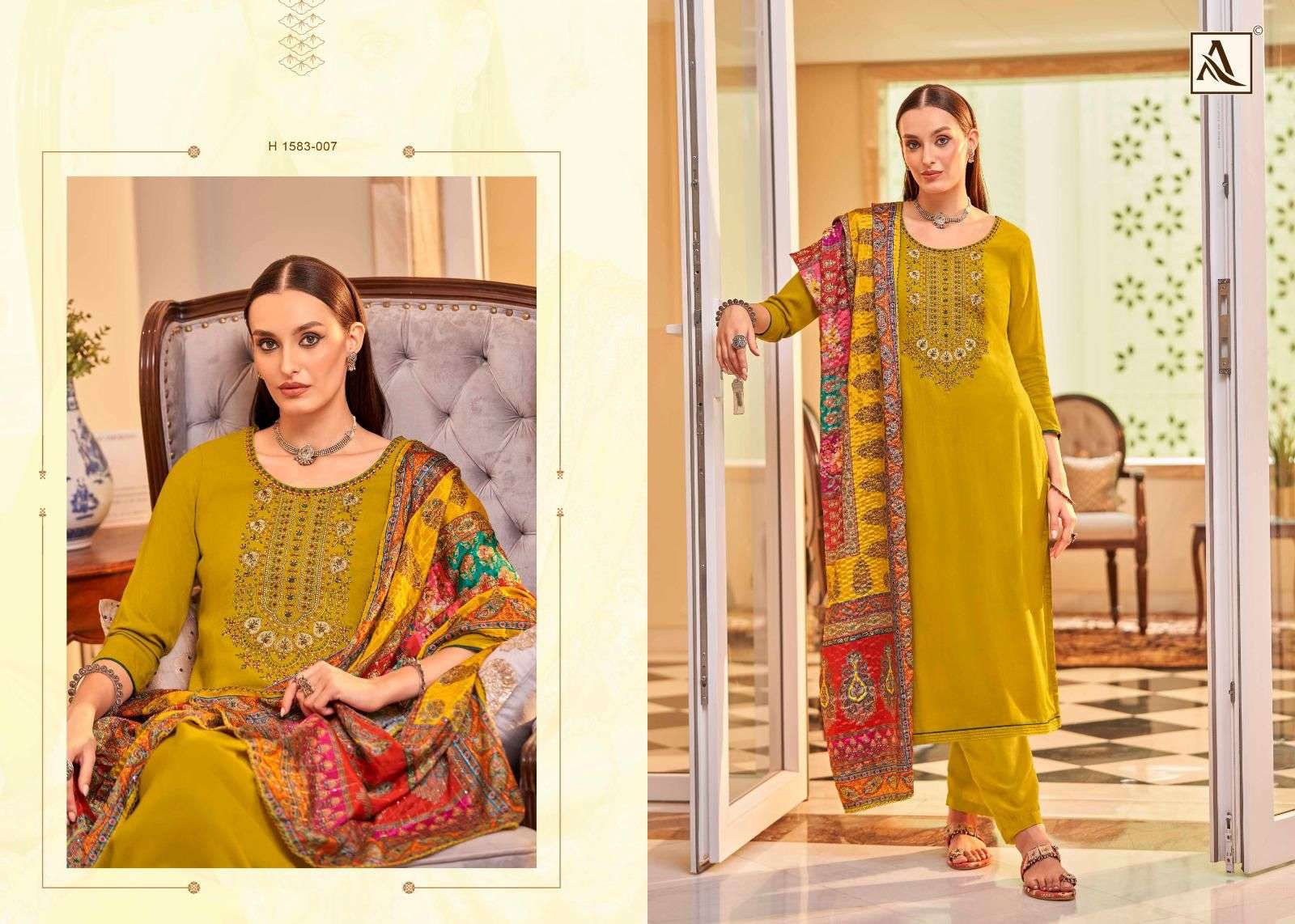ALOK SUITS  SAUNDARYA VOL 2