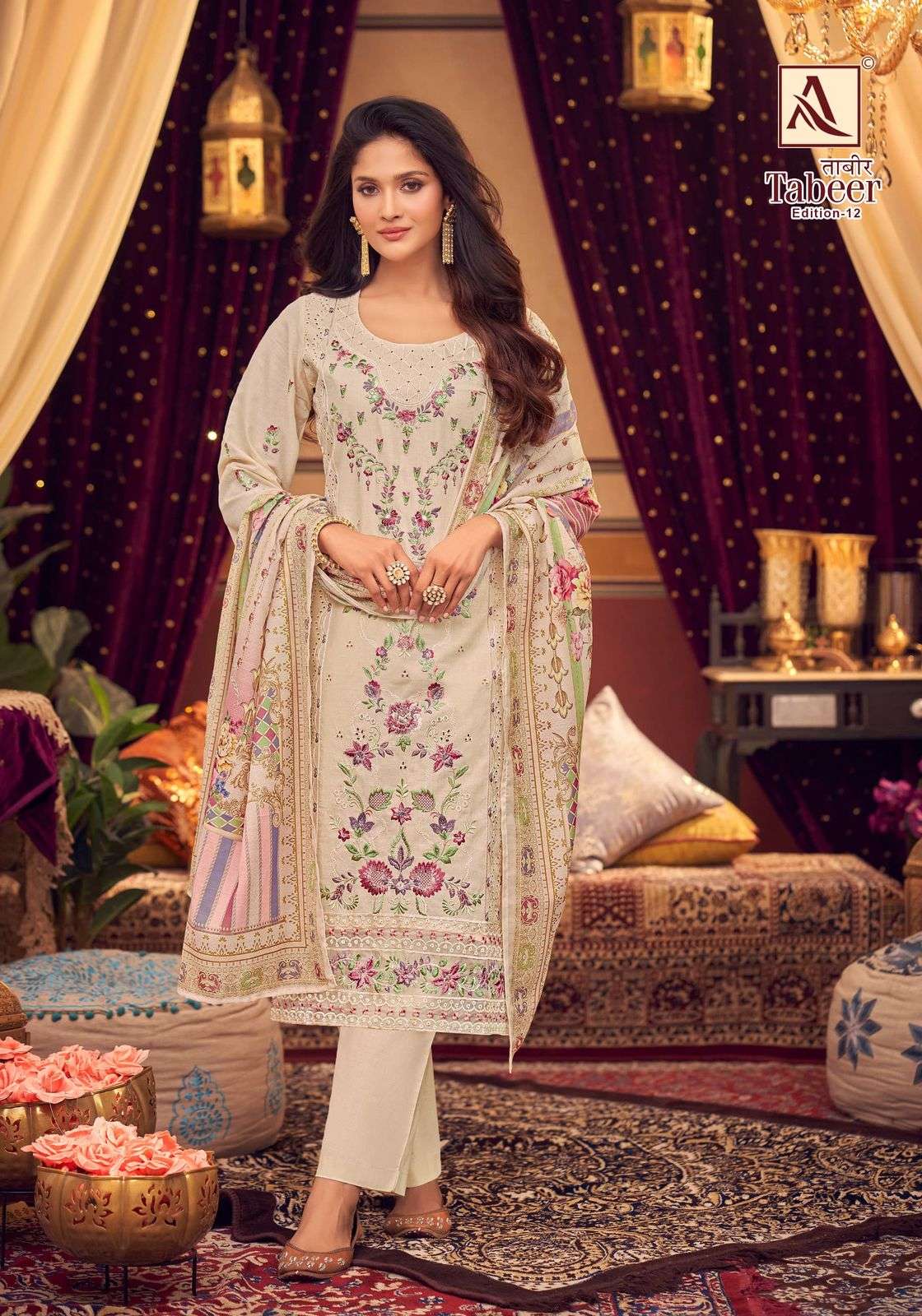 ALOK SUITS TABEER VOL 12