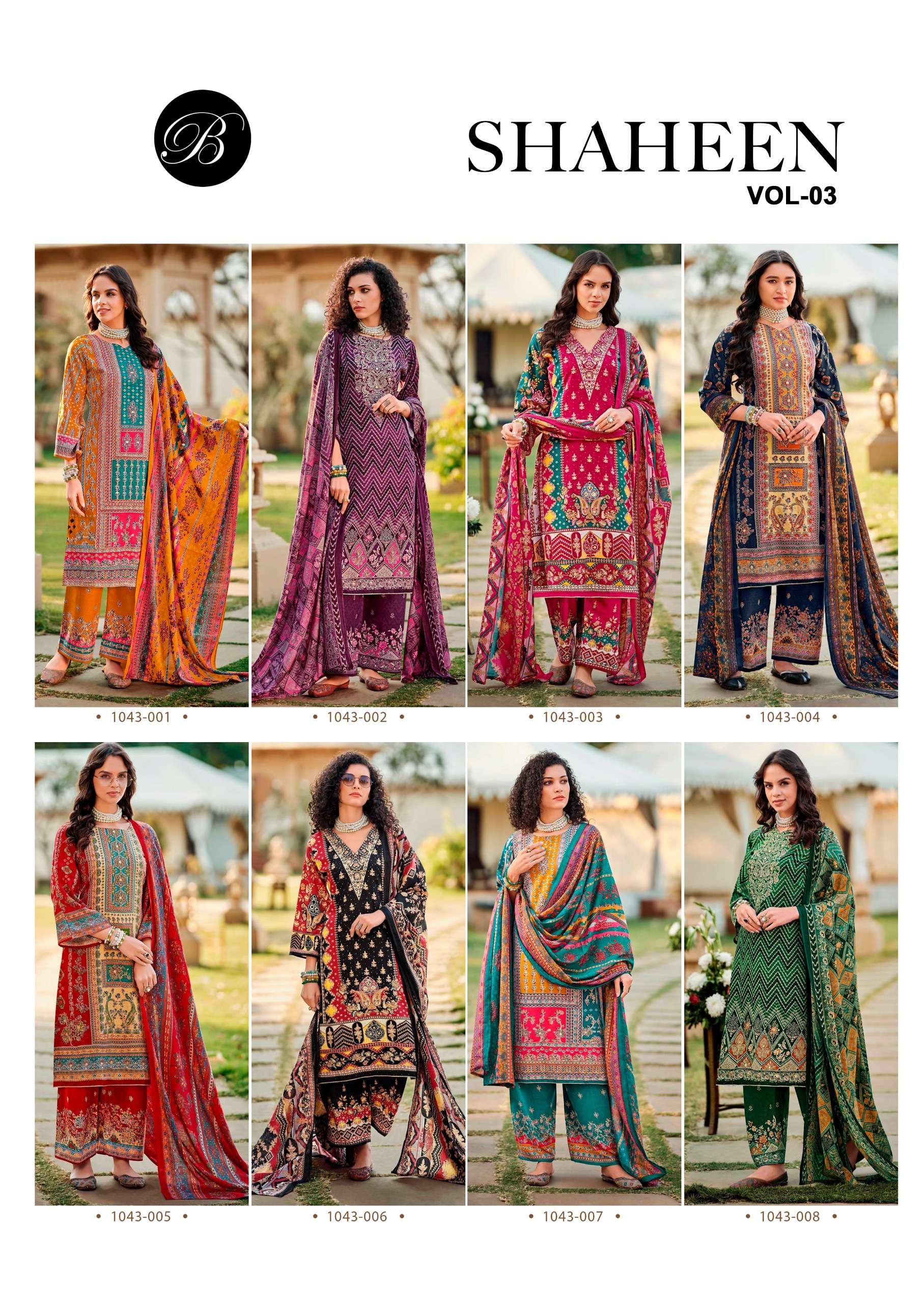 BELLIZA DESIGNER STUDIO SHAHEEN VOL 3