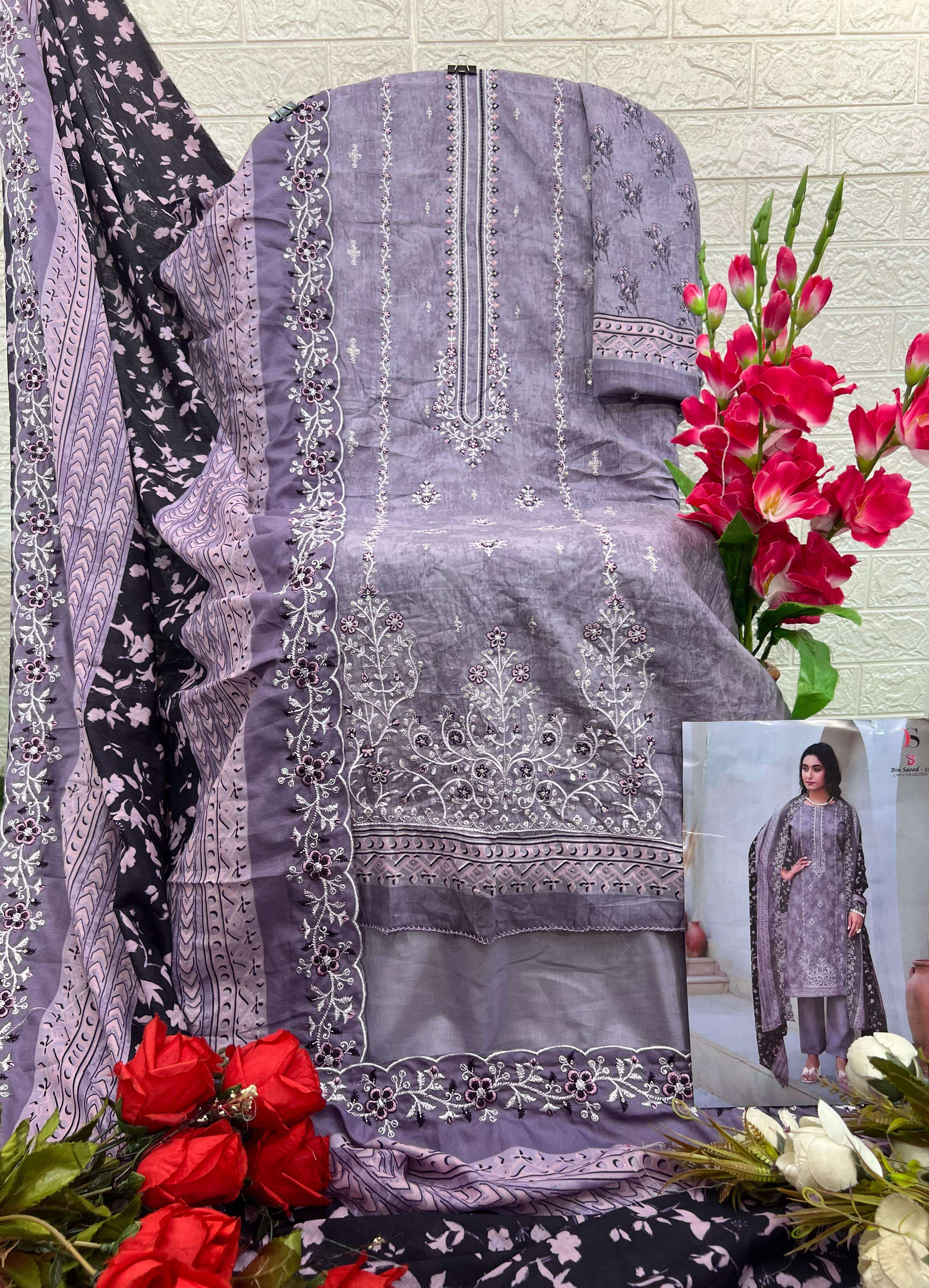 DEEPSY SUITS BIN SAEED LAWN COLLECTION VOL 13 