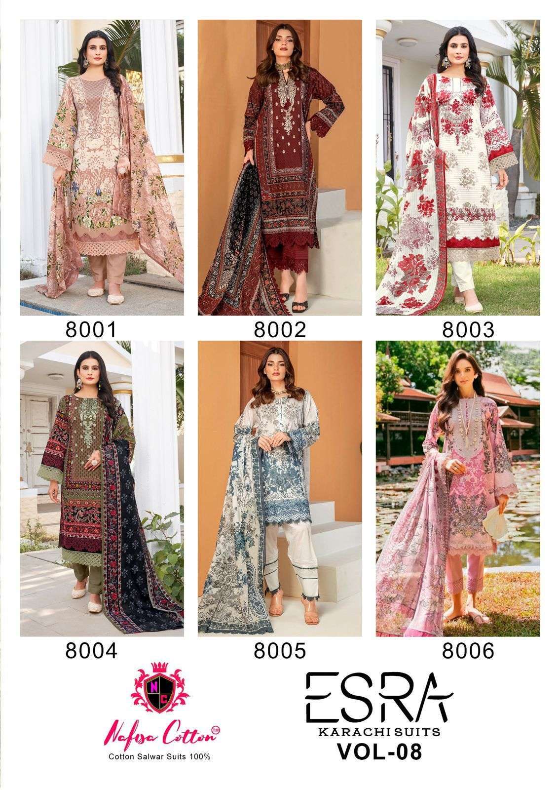 NAFISA COTTON ESRA VOL 8 