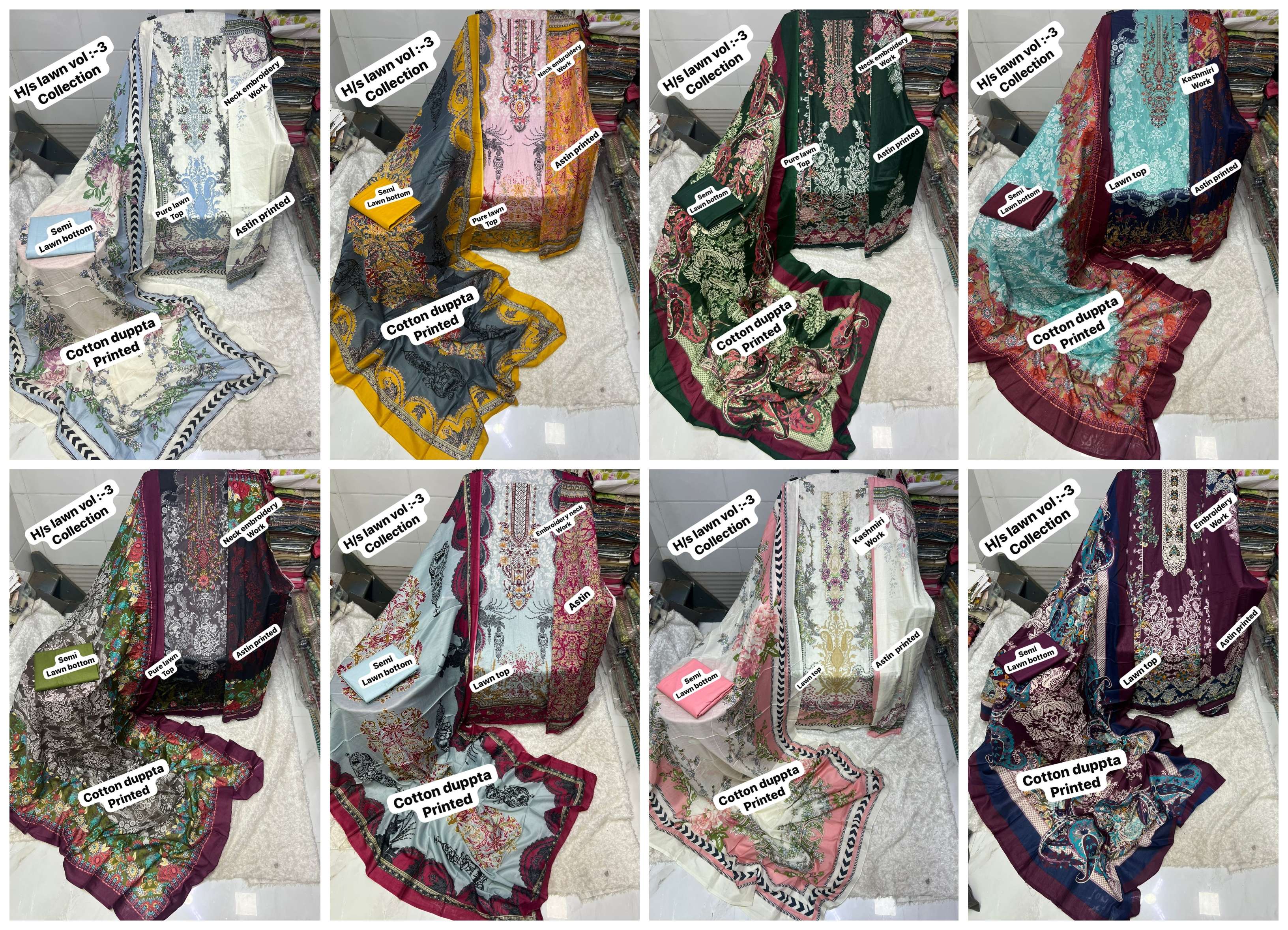 SAPPHIRE H/S LAWN COLLECTION VOL 3