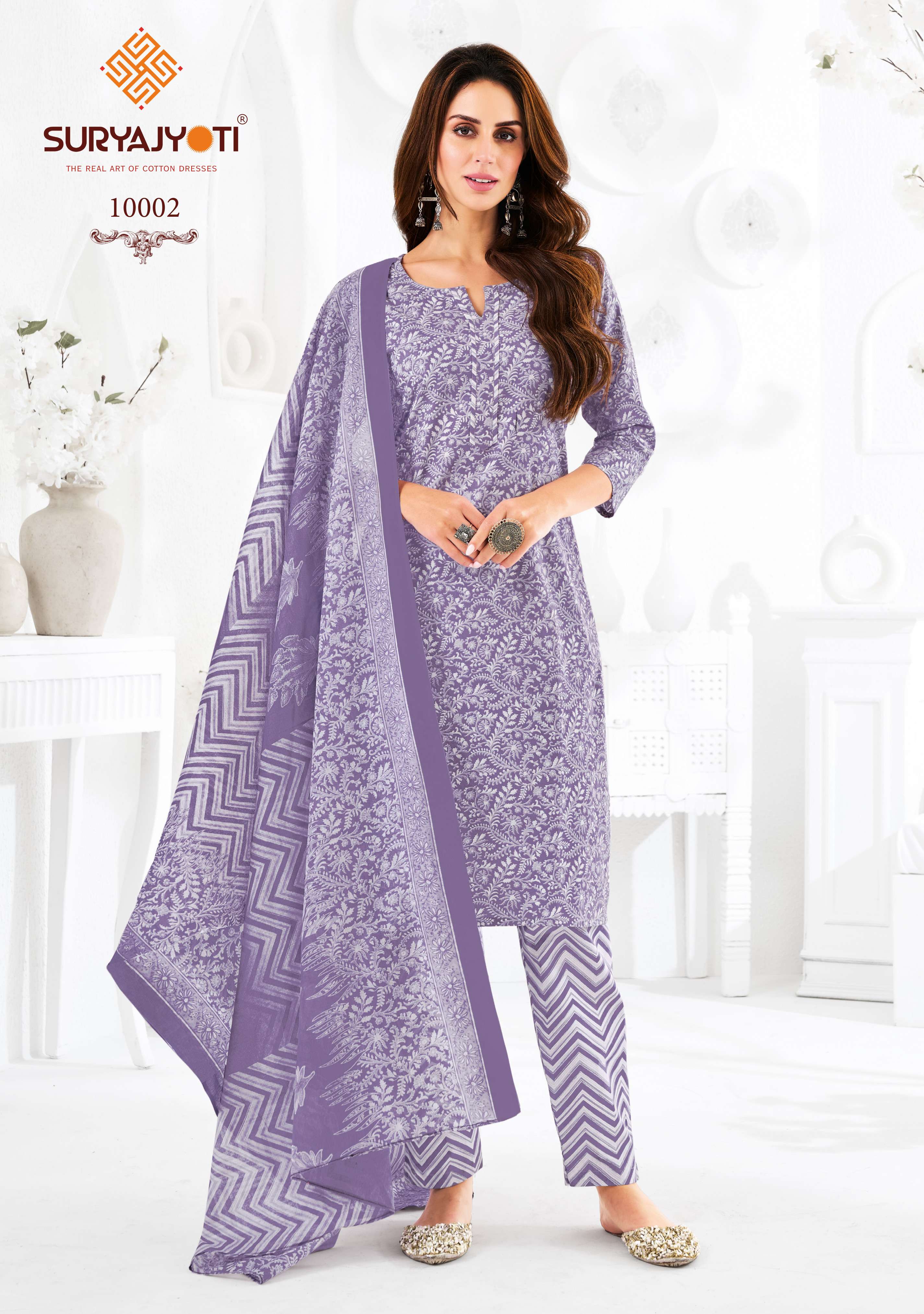 SURYAJYOTI PREYASI VOL 10 STITCHED COLLECTION