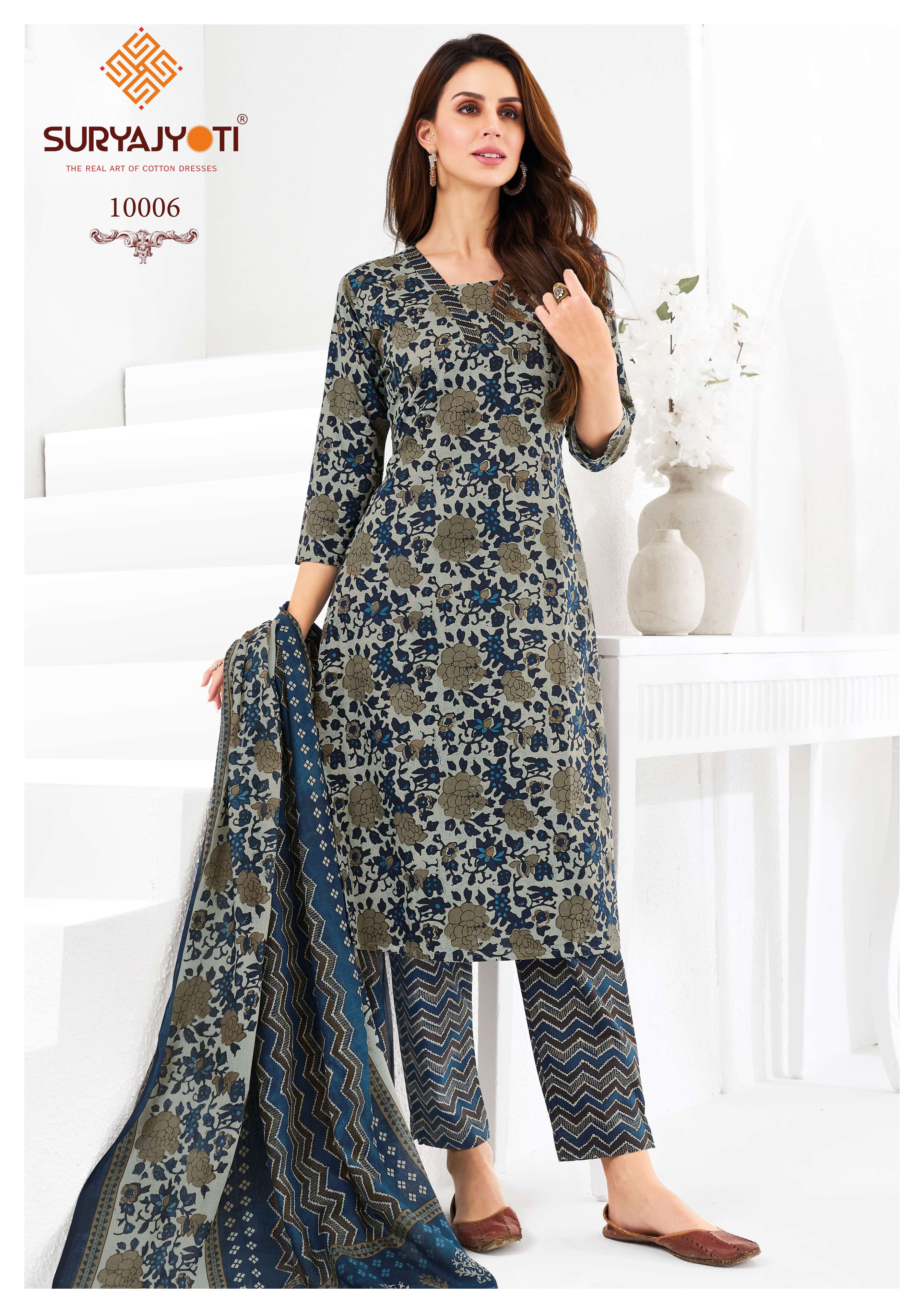 SURYAJYOTI PREYASI VOL 10 STITCHED COLLECTION